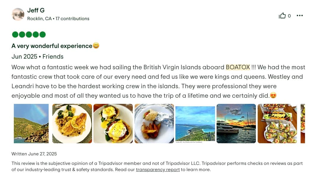 Boatox guest review