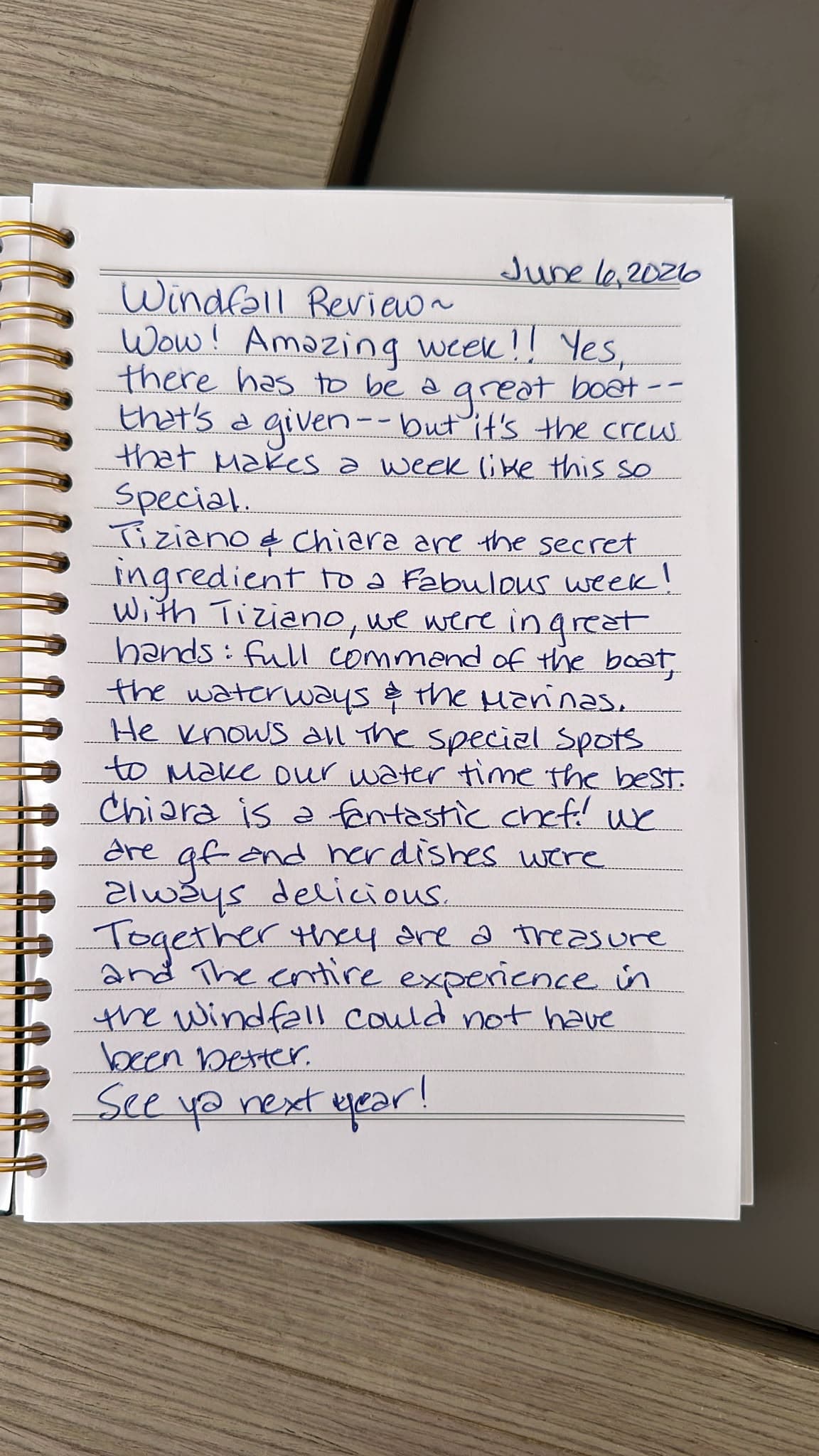 Windfall guest review