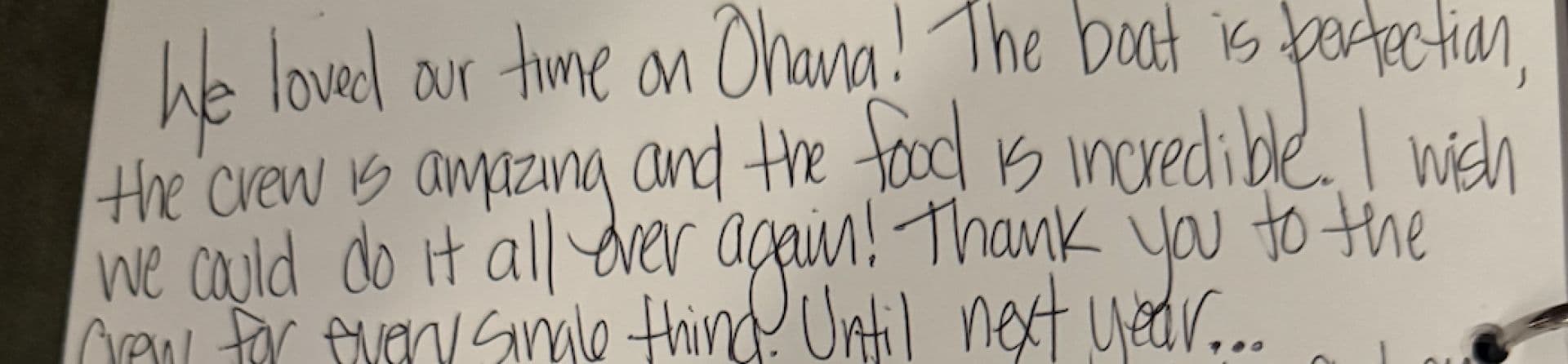 OHANA guest review
