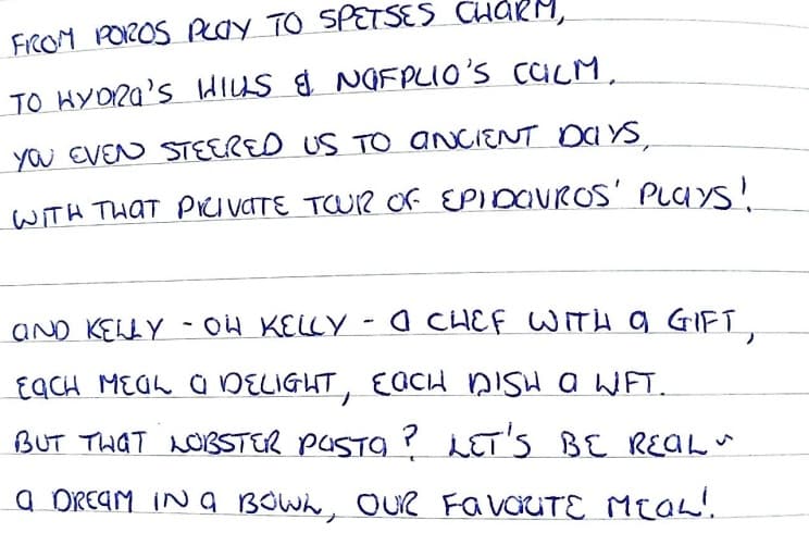 My Blue heaven guest review