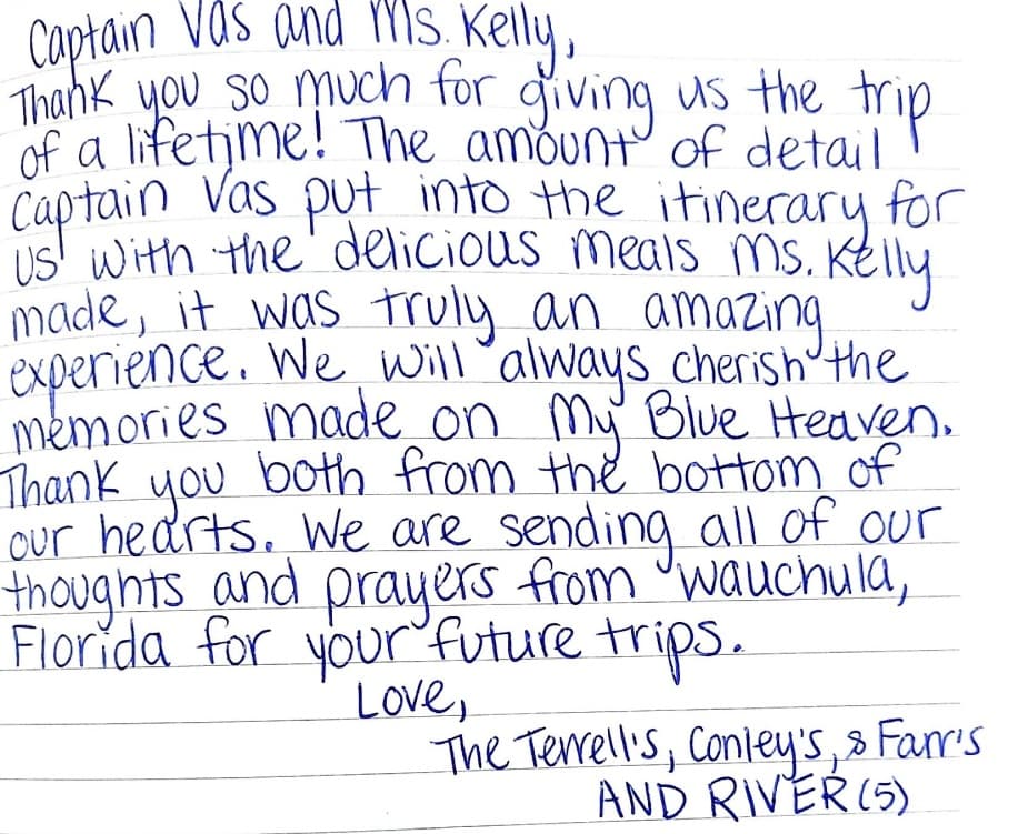My Blue heaven guest review
