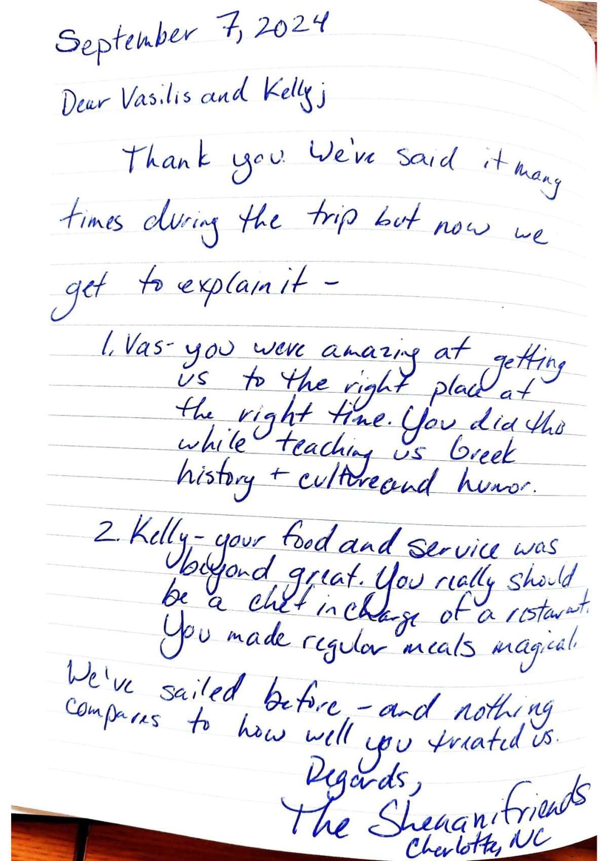 My Blue heaven guest review