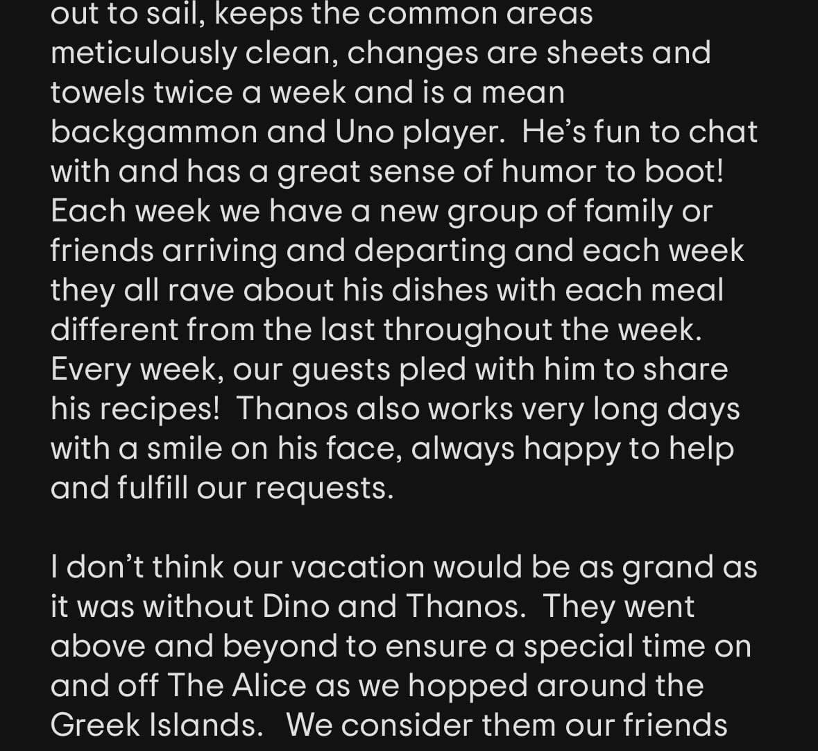 ALICE guest review
