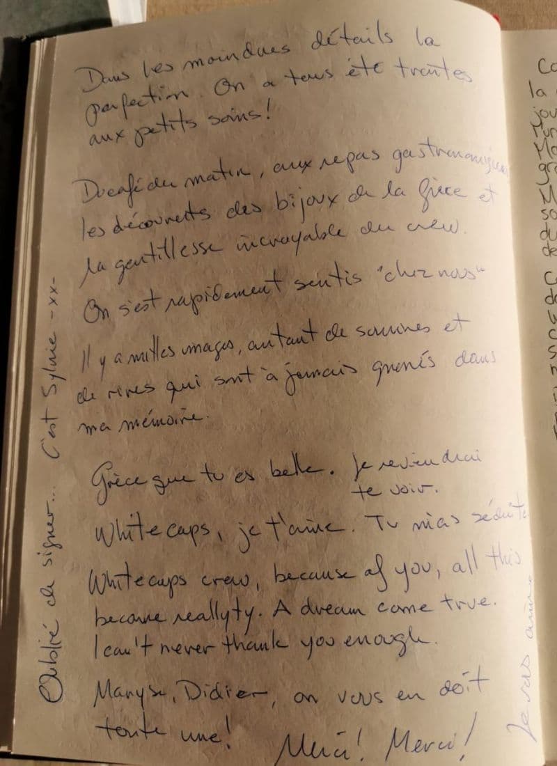 WHITE CAPS guest review