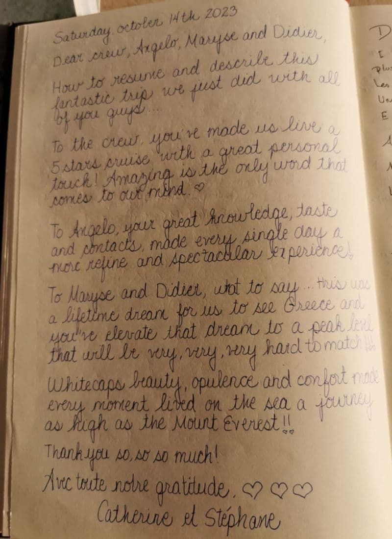 WHITE CAPS guest review