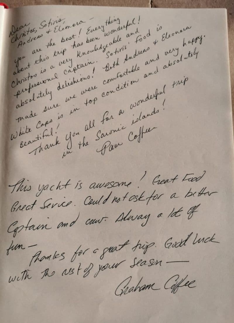 WHITE CAPS guest review