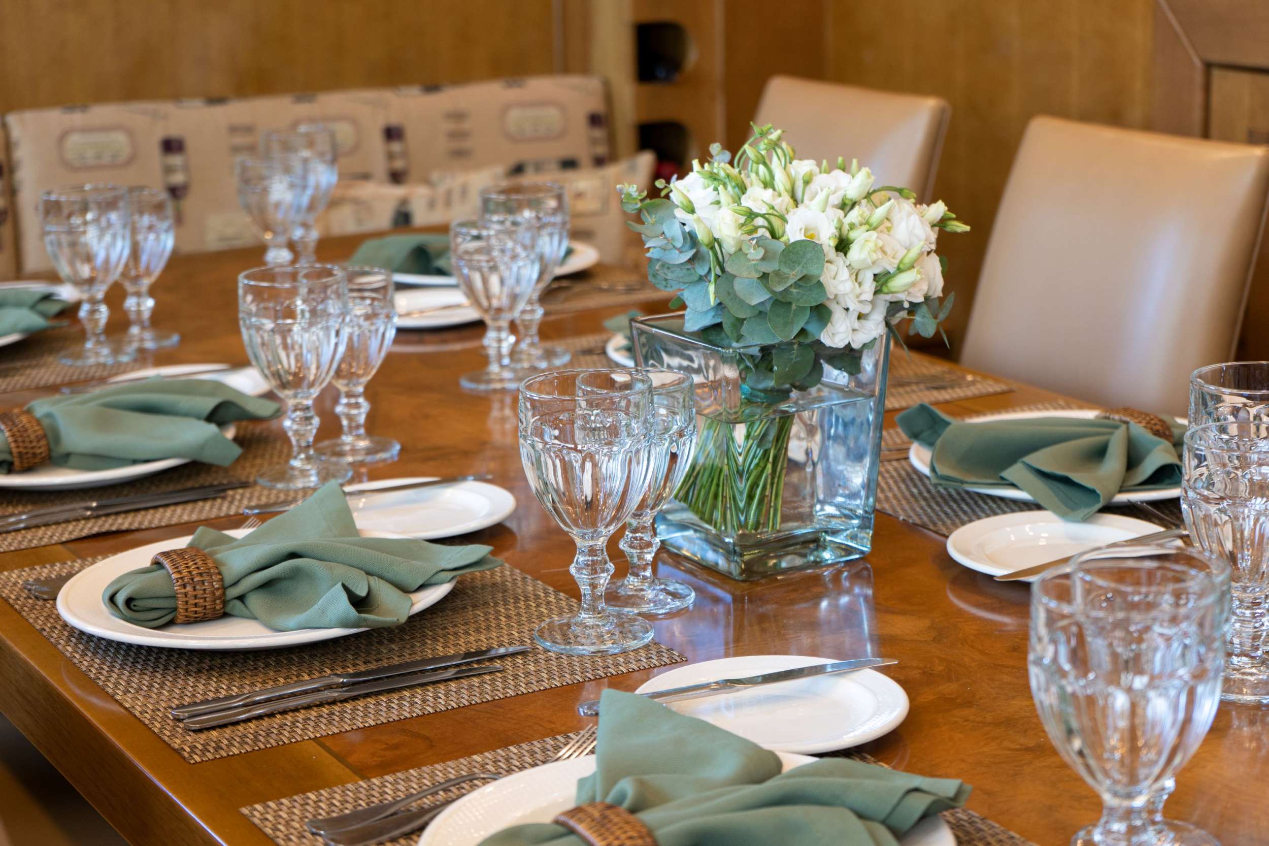 Indoor dining table