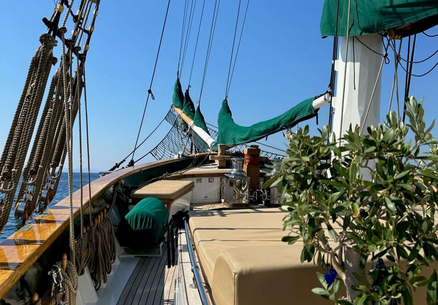Fore deck
