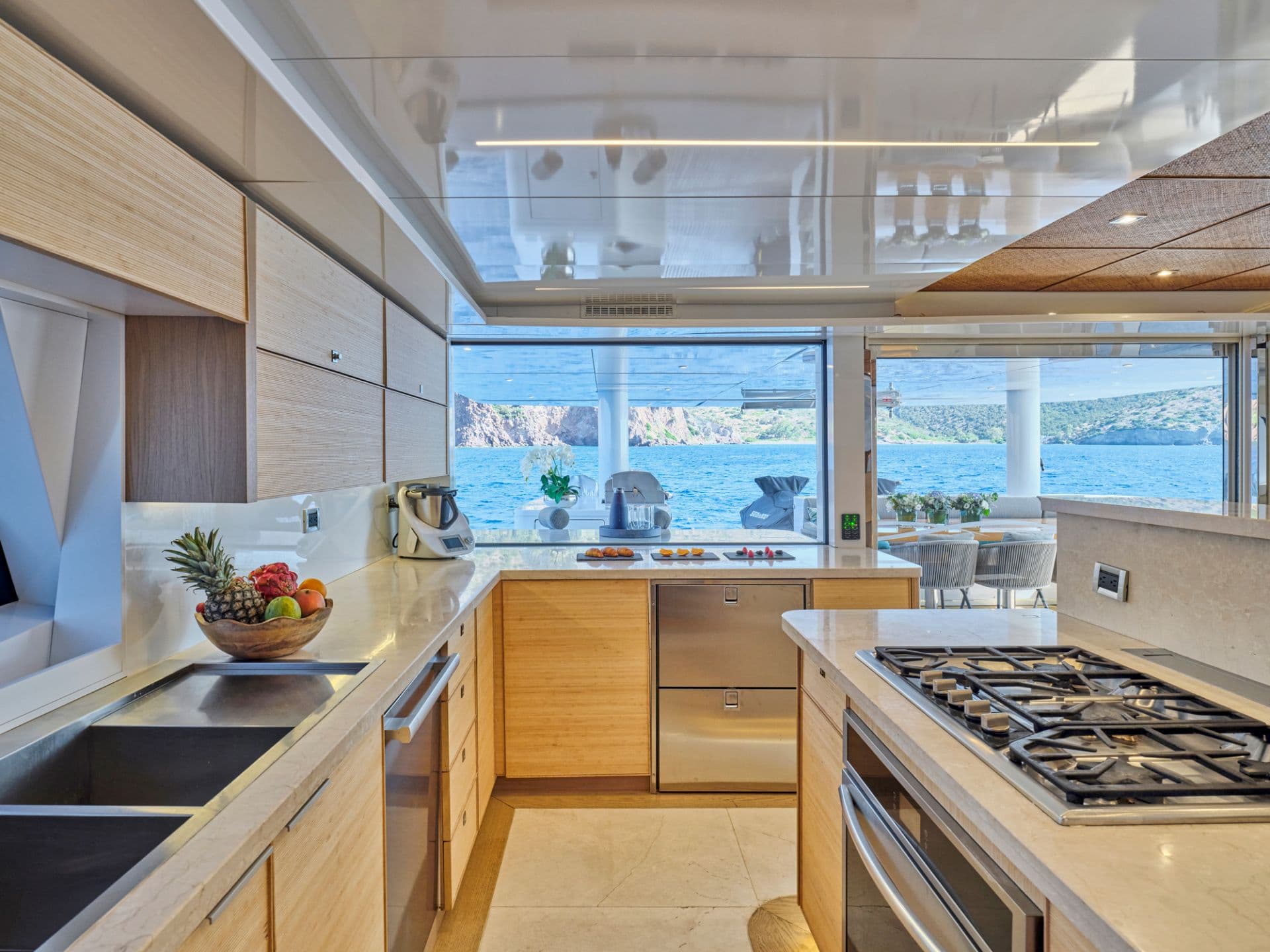 Main salon galley