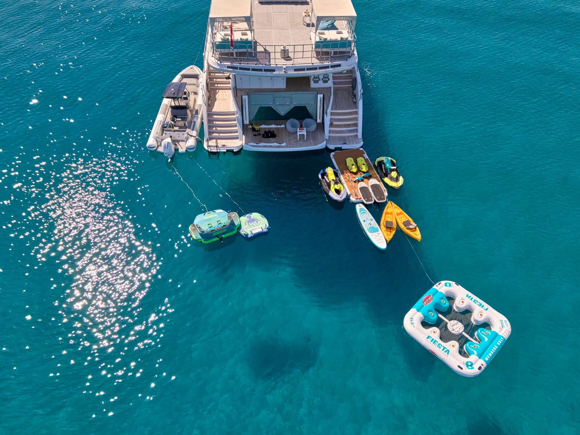 Aft deck overview