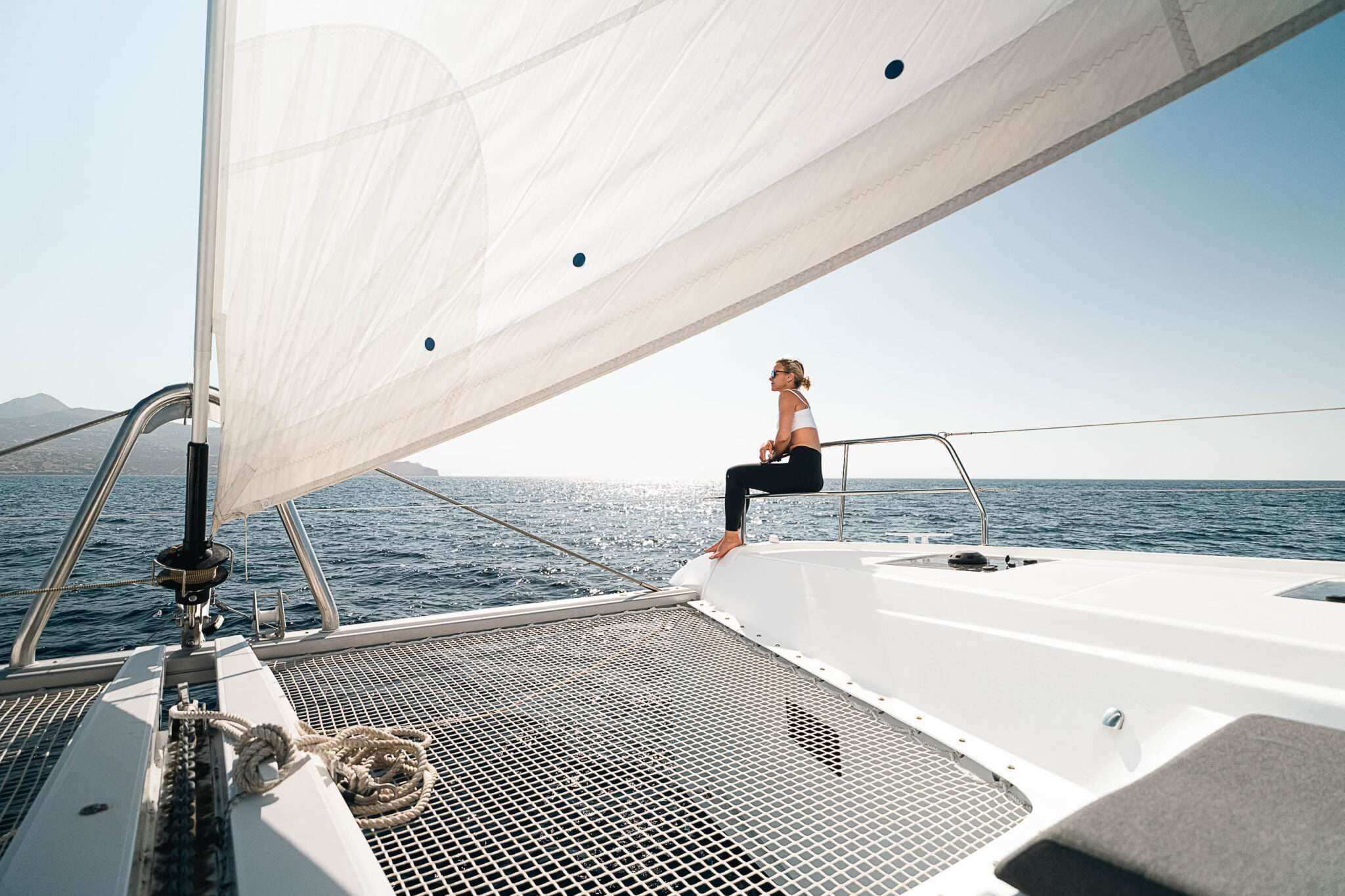 Foredeck sailing