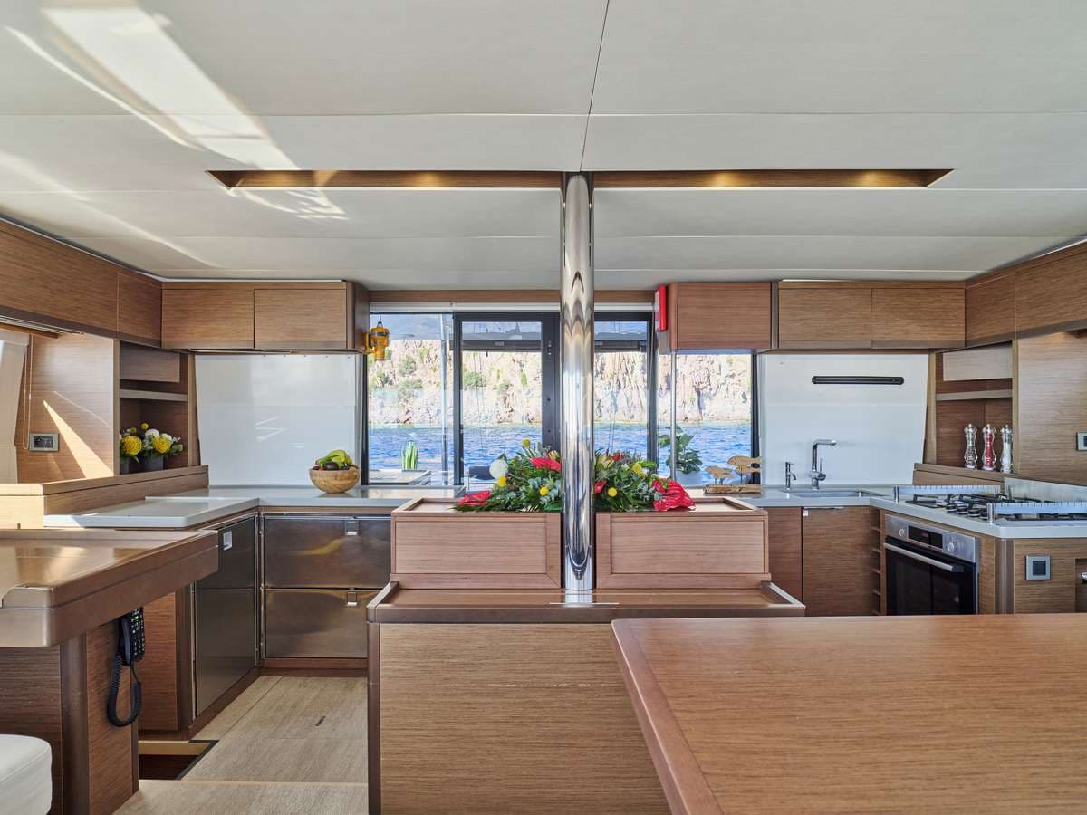 Main salon galley