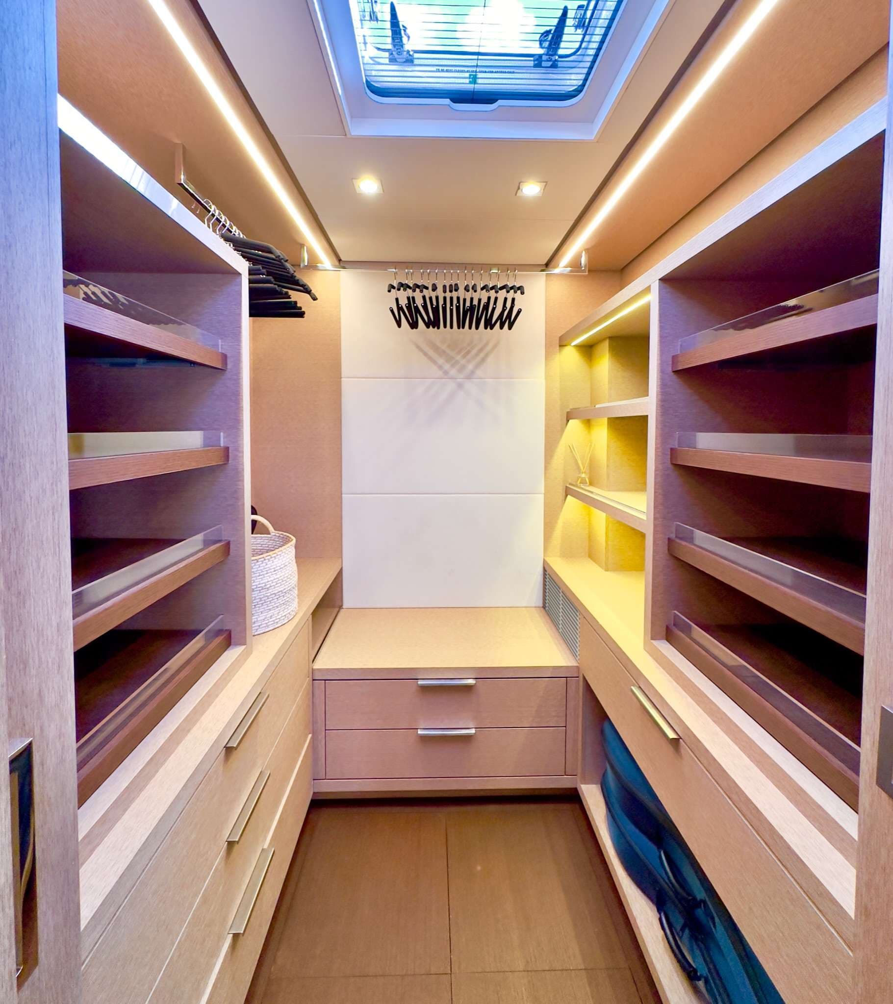 Walk-in closet...