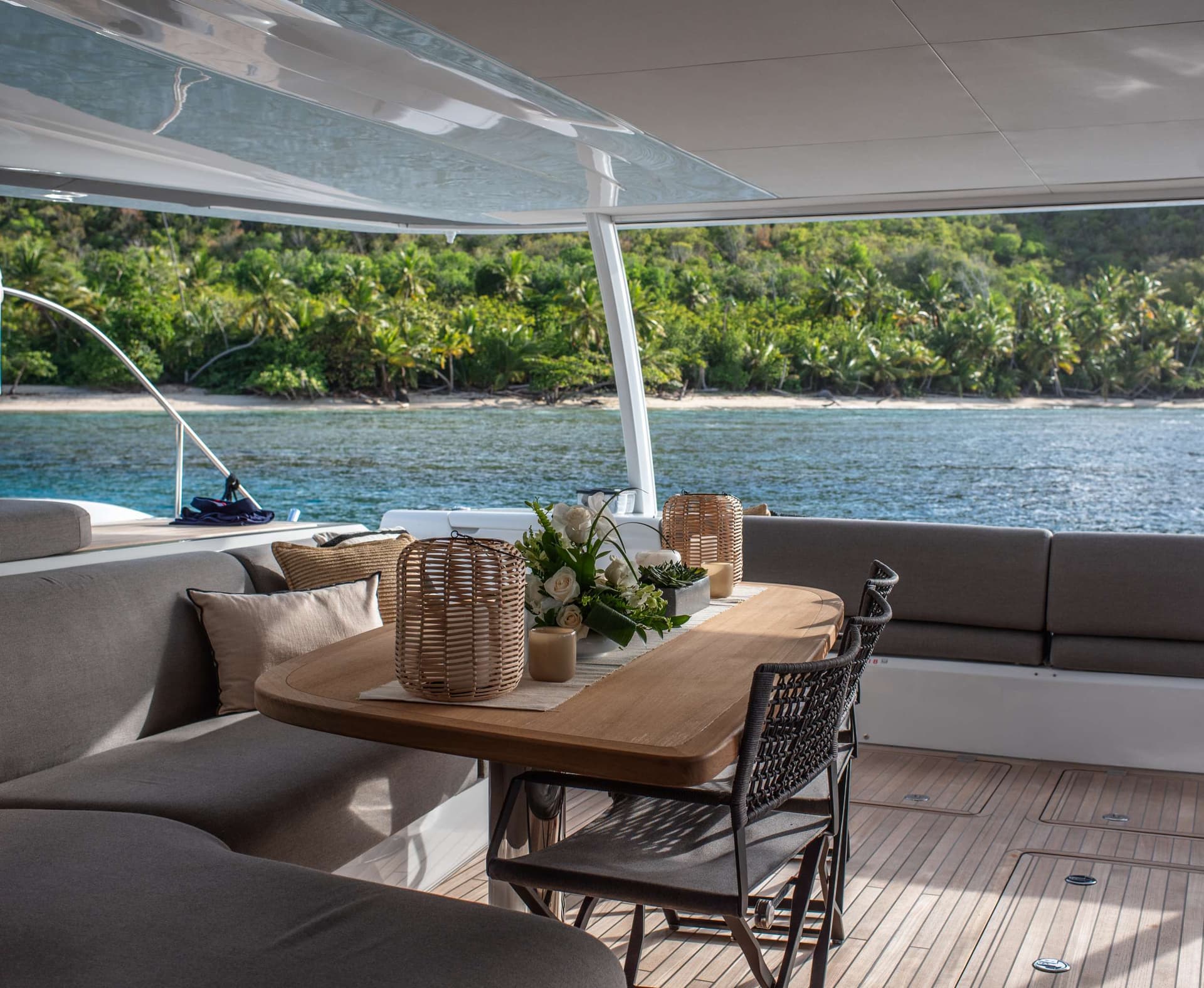 Aft deck