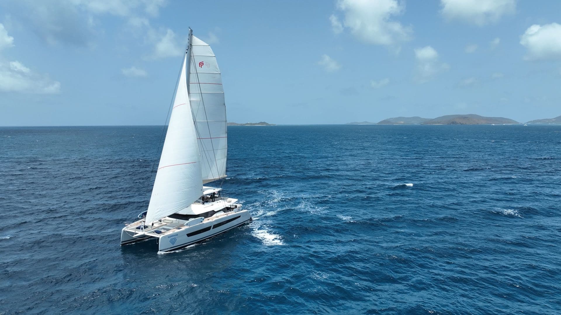 At sail