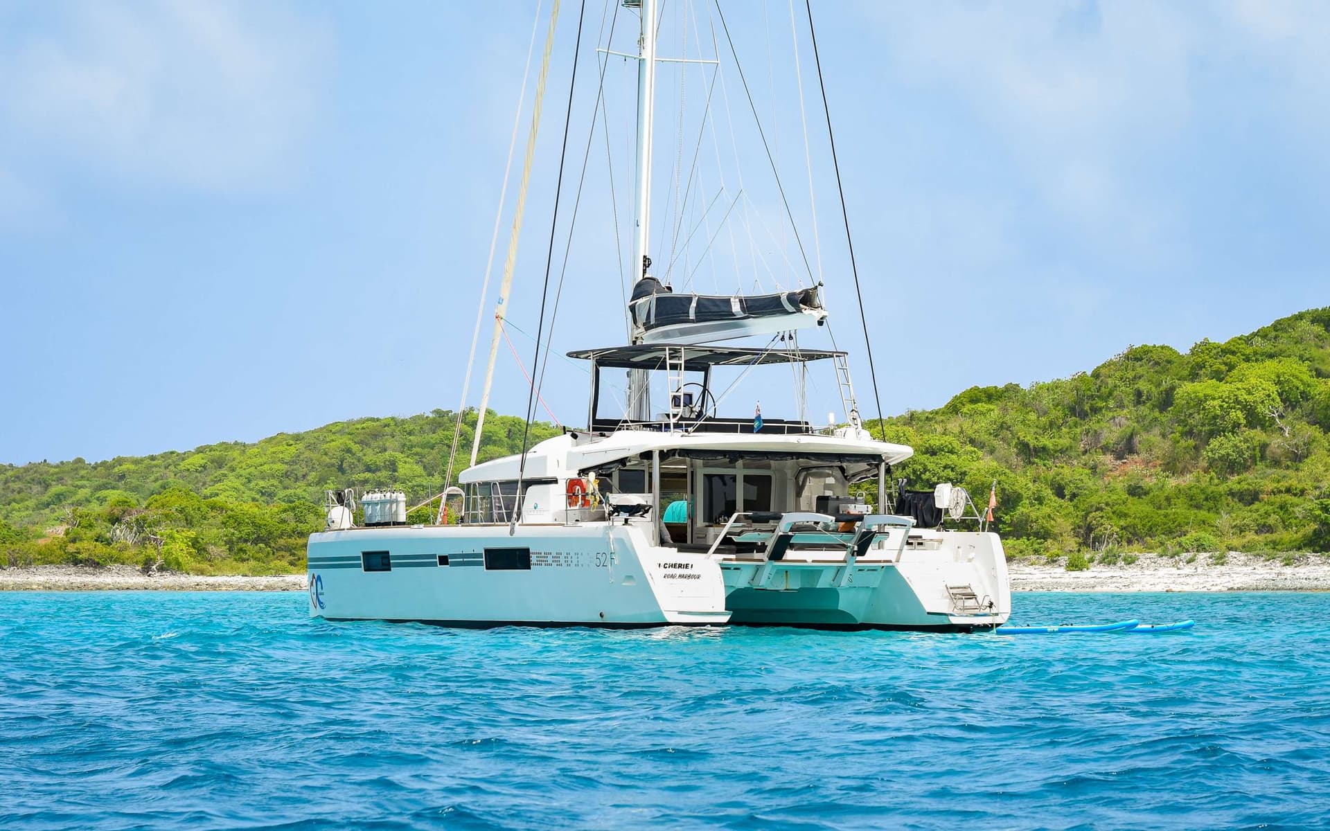 Aft view