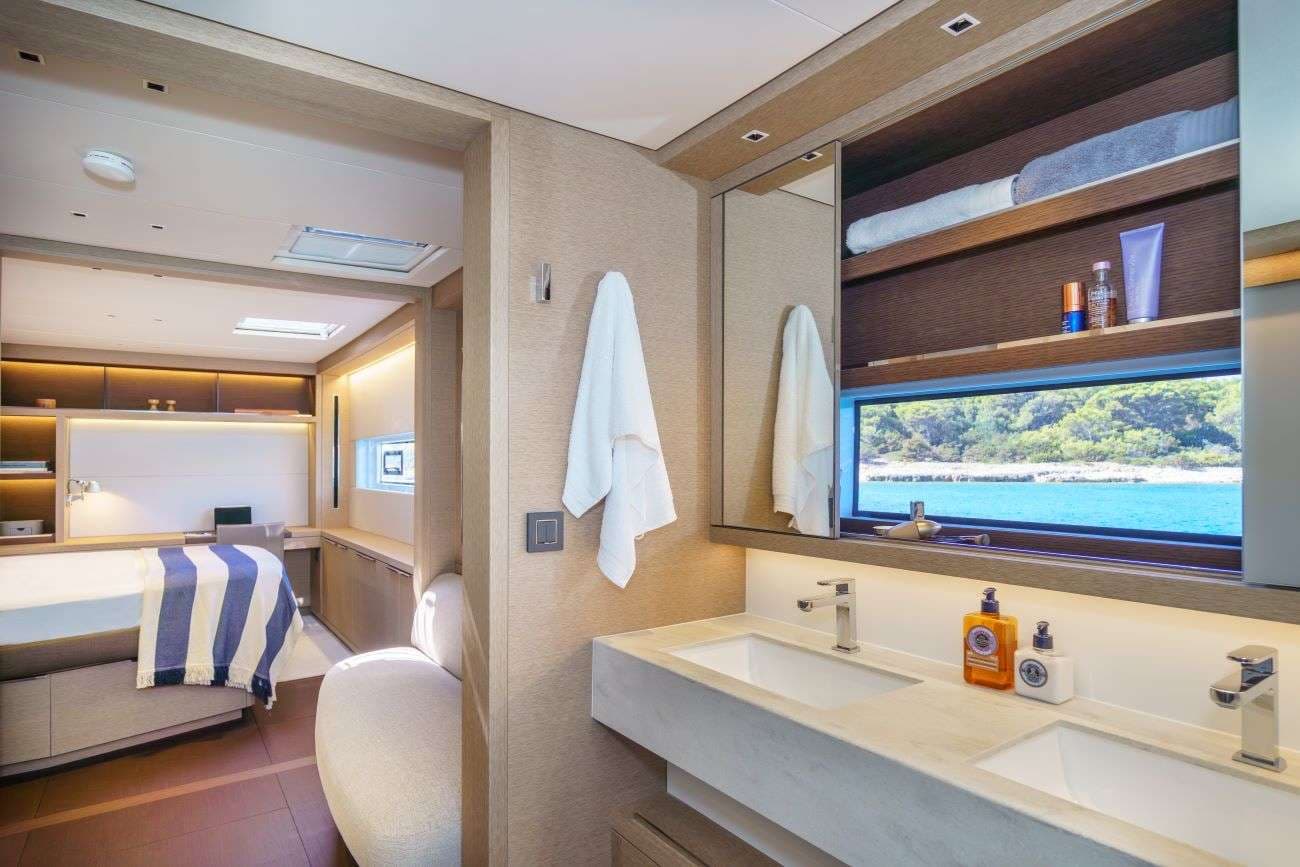 Ensuite bathroom for Owner cabin