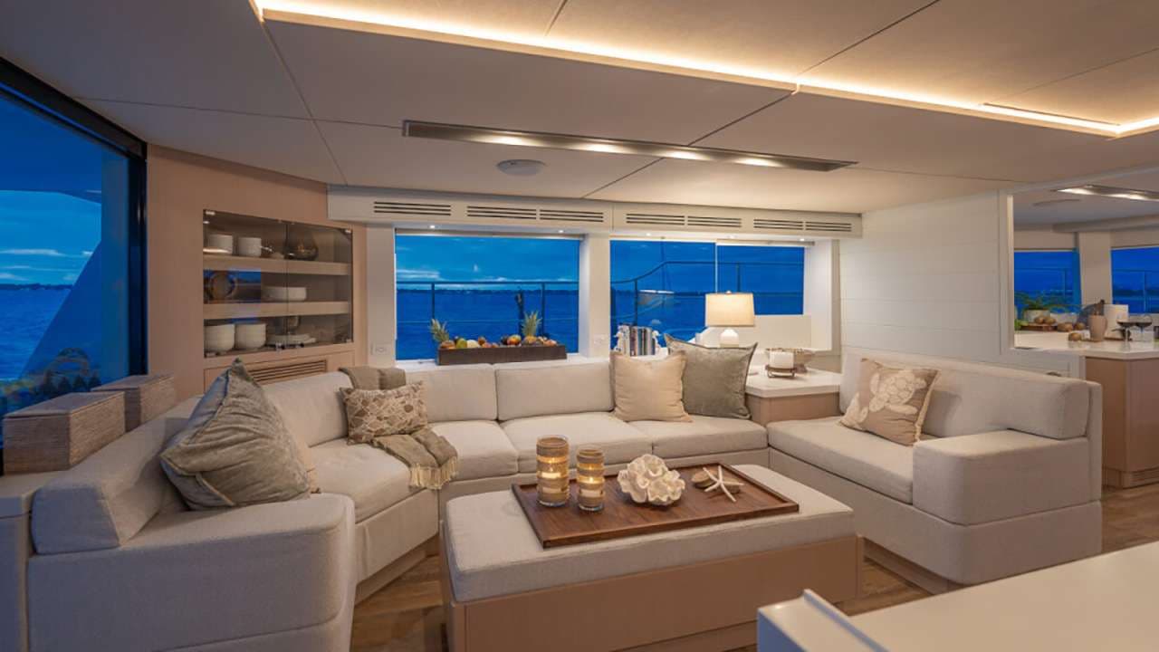 Elegant lounge area