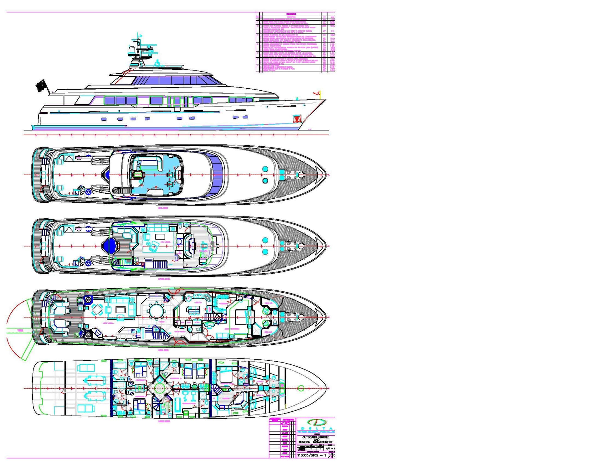 yacht plan
