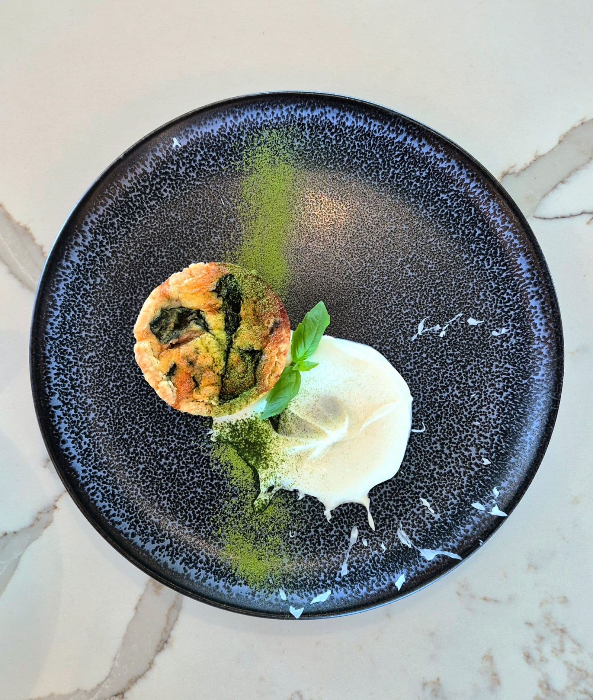 Quiche breakfast option