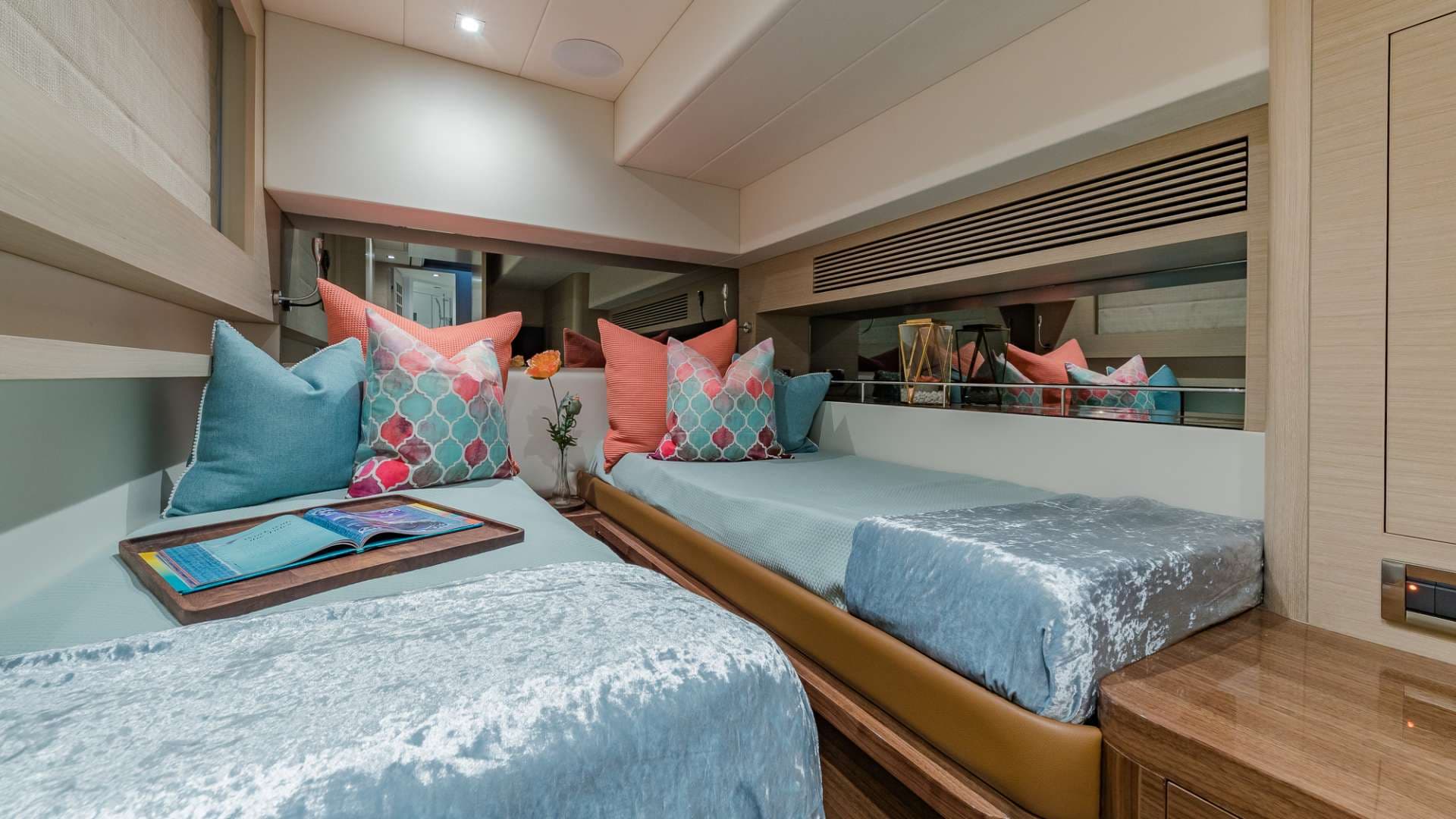 Twin Stateroom can convert to a California King