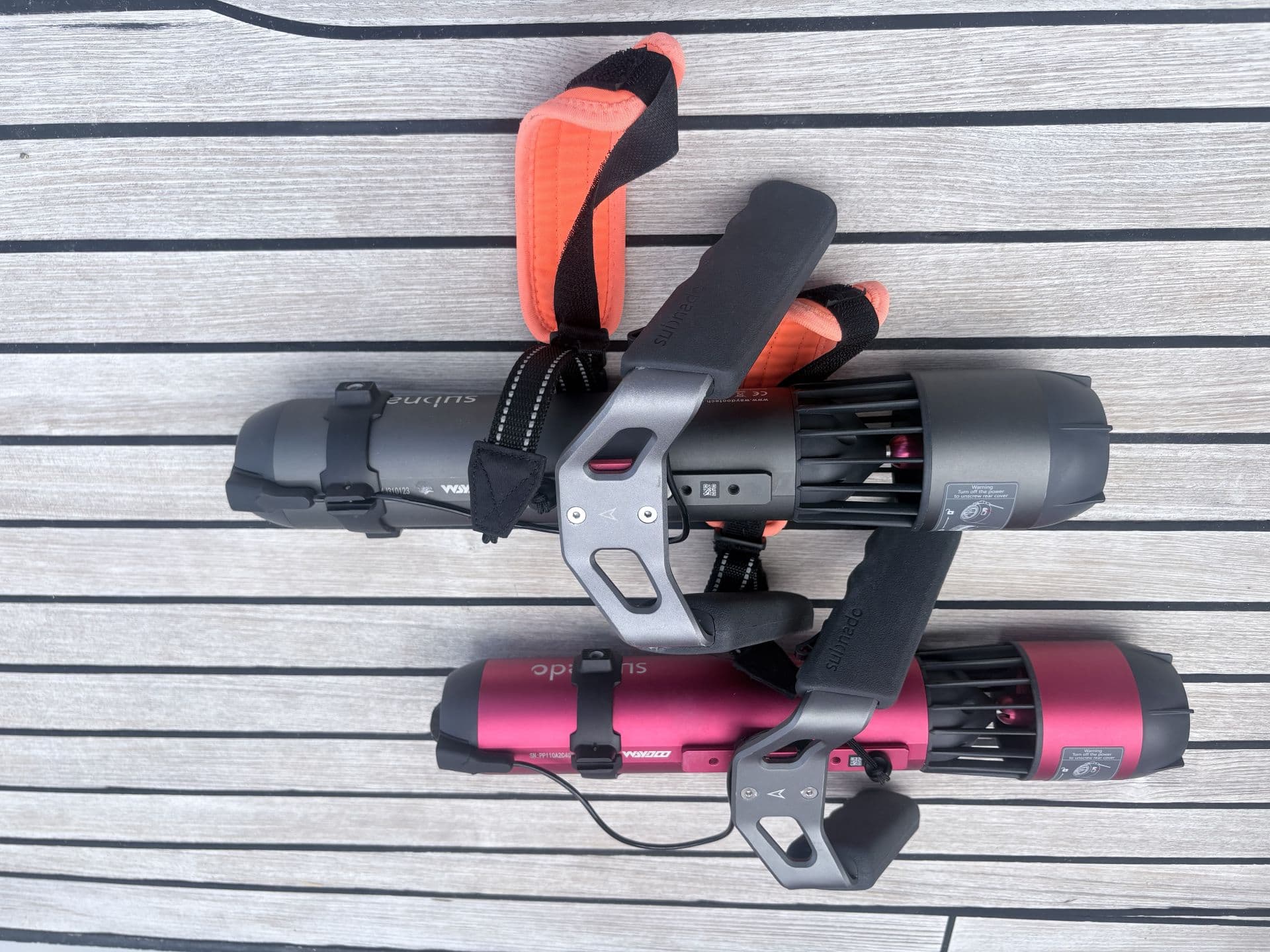 Underwater electric sea scooters perfect for snorkeling