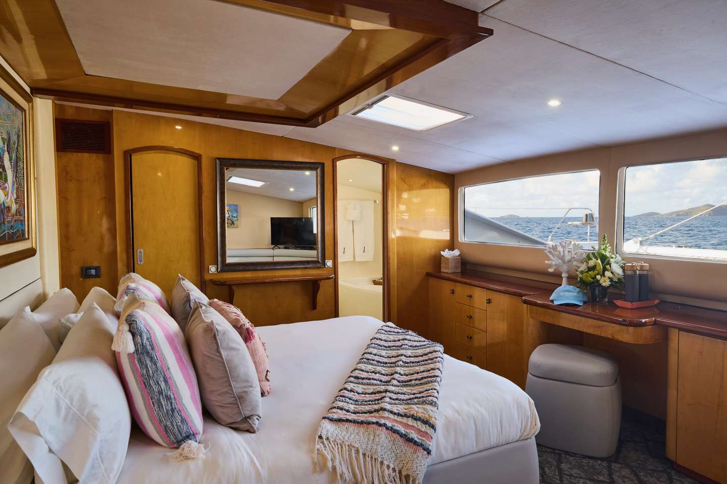 Master king suite with Amazing Views