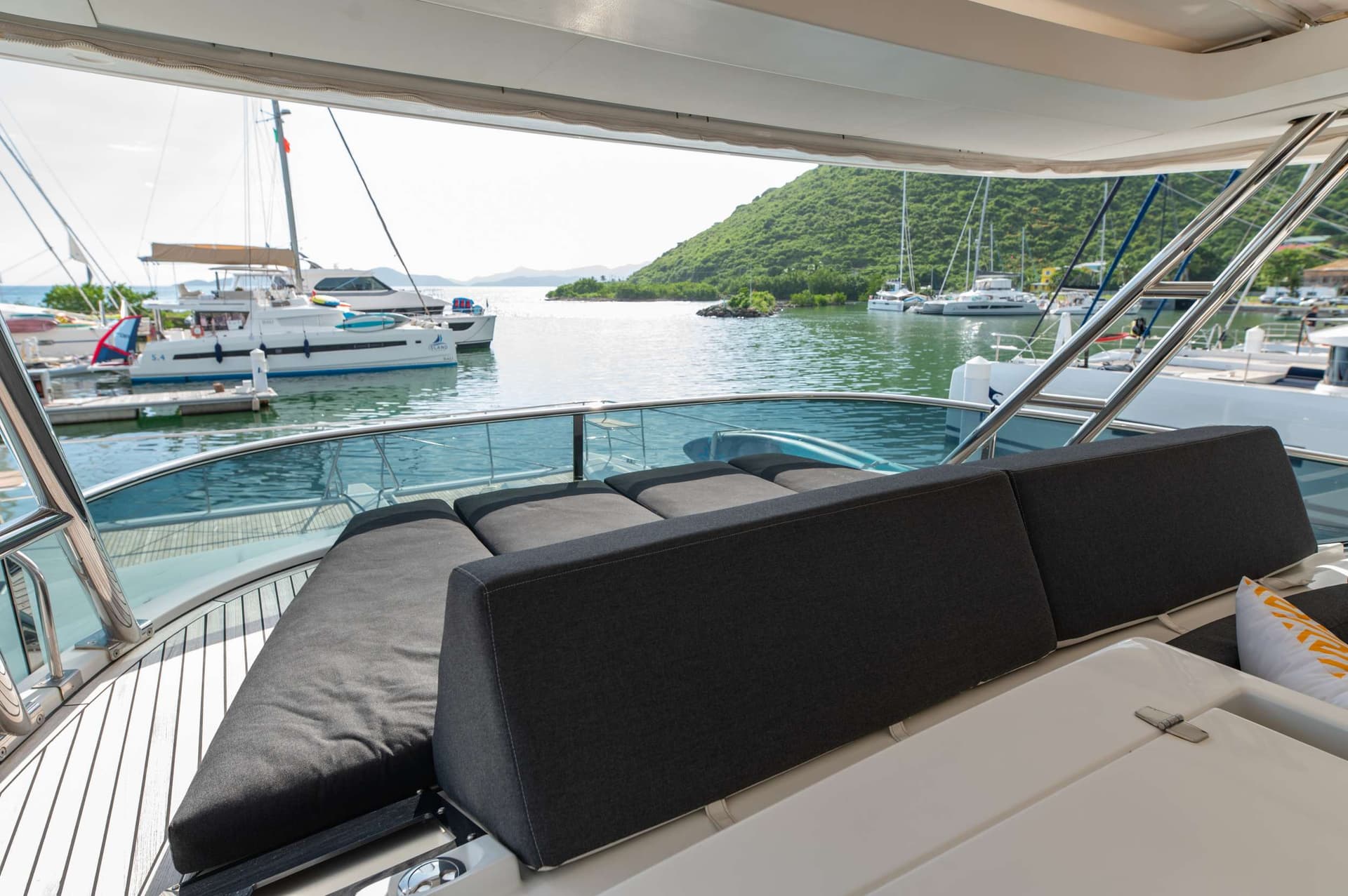 Flybridge Lounging