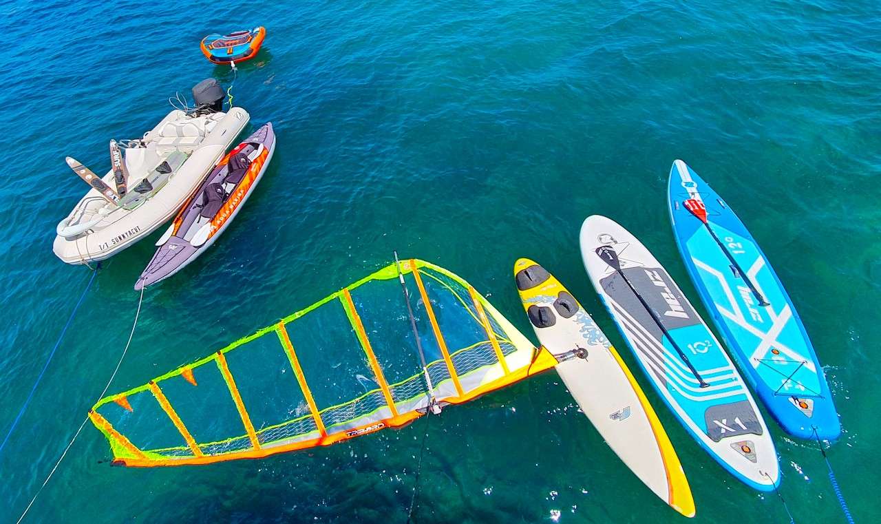 Watersports galore