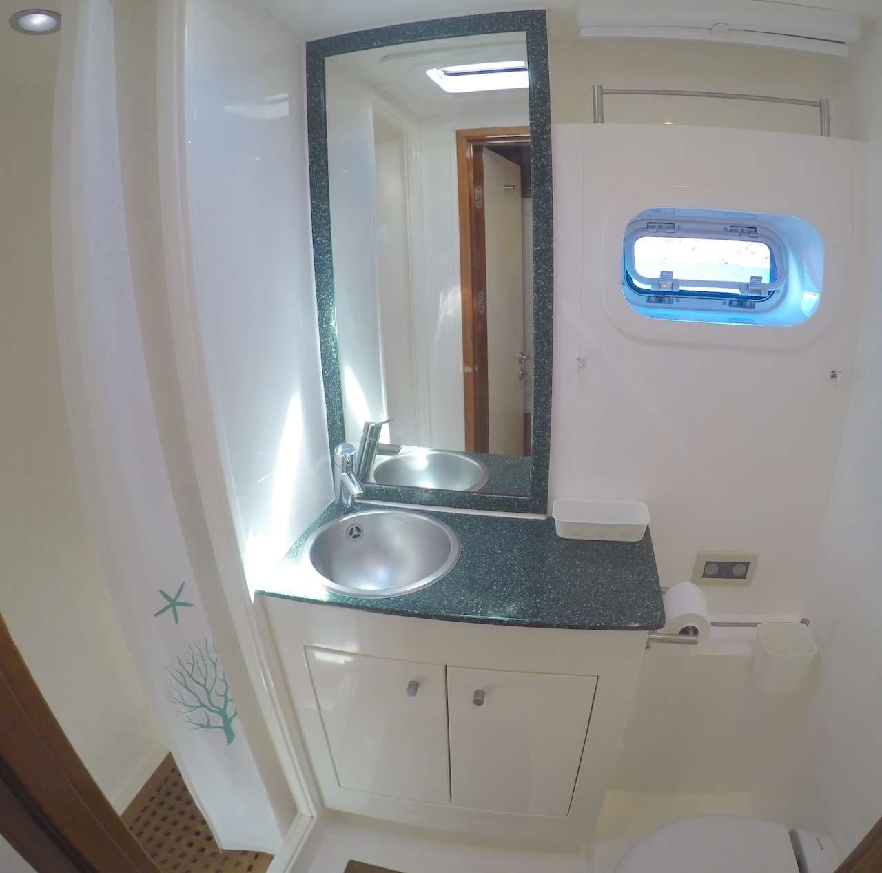 Guest head and shower