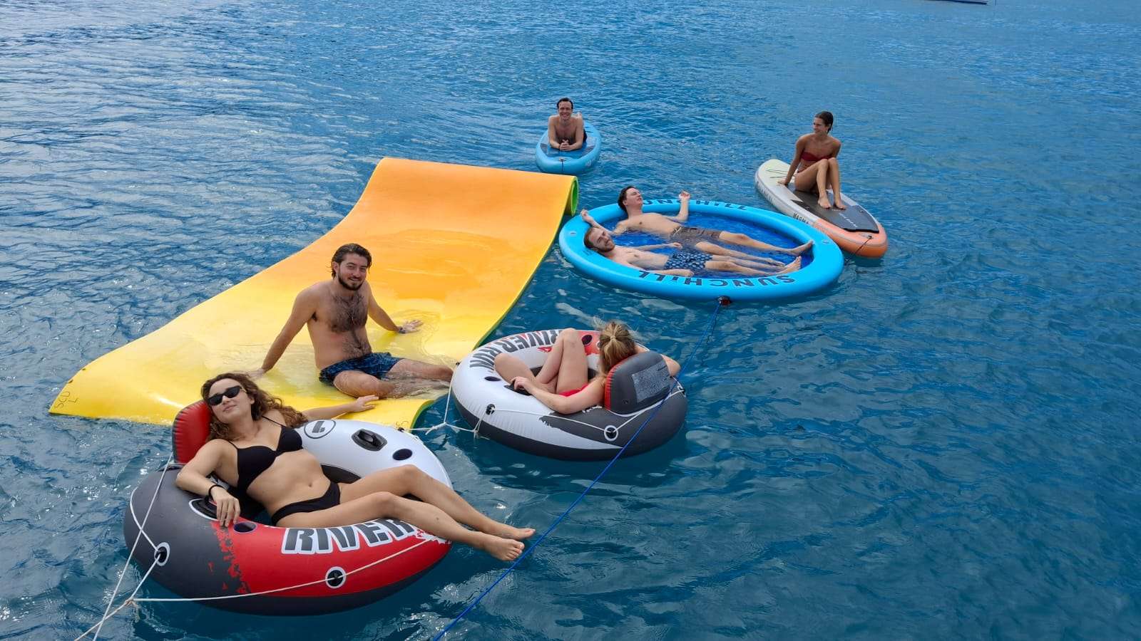 Floating toys galore!