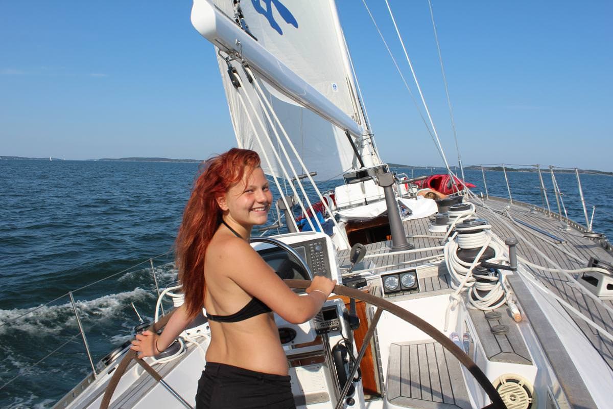 Sun and sailing