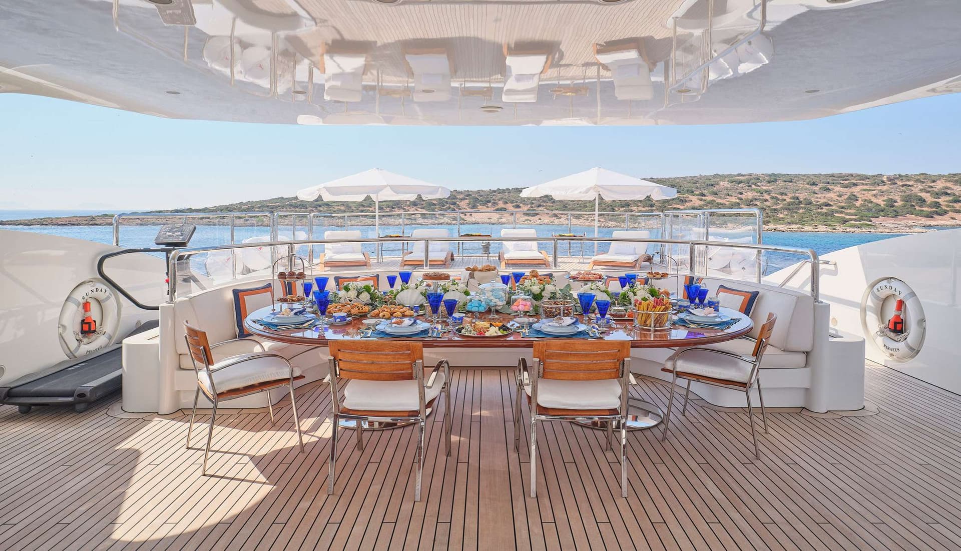 Sundeck Dining Area
