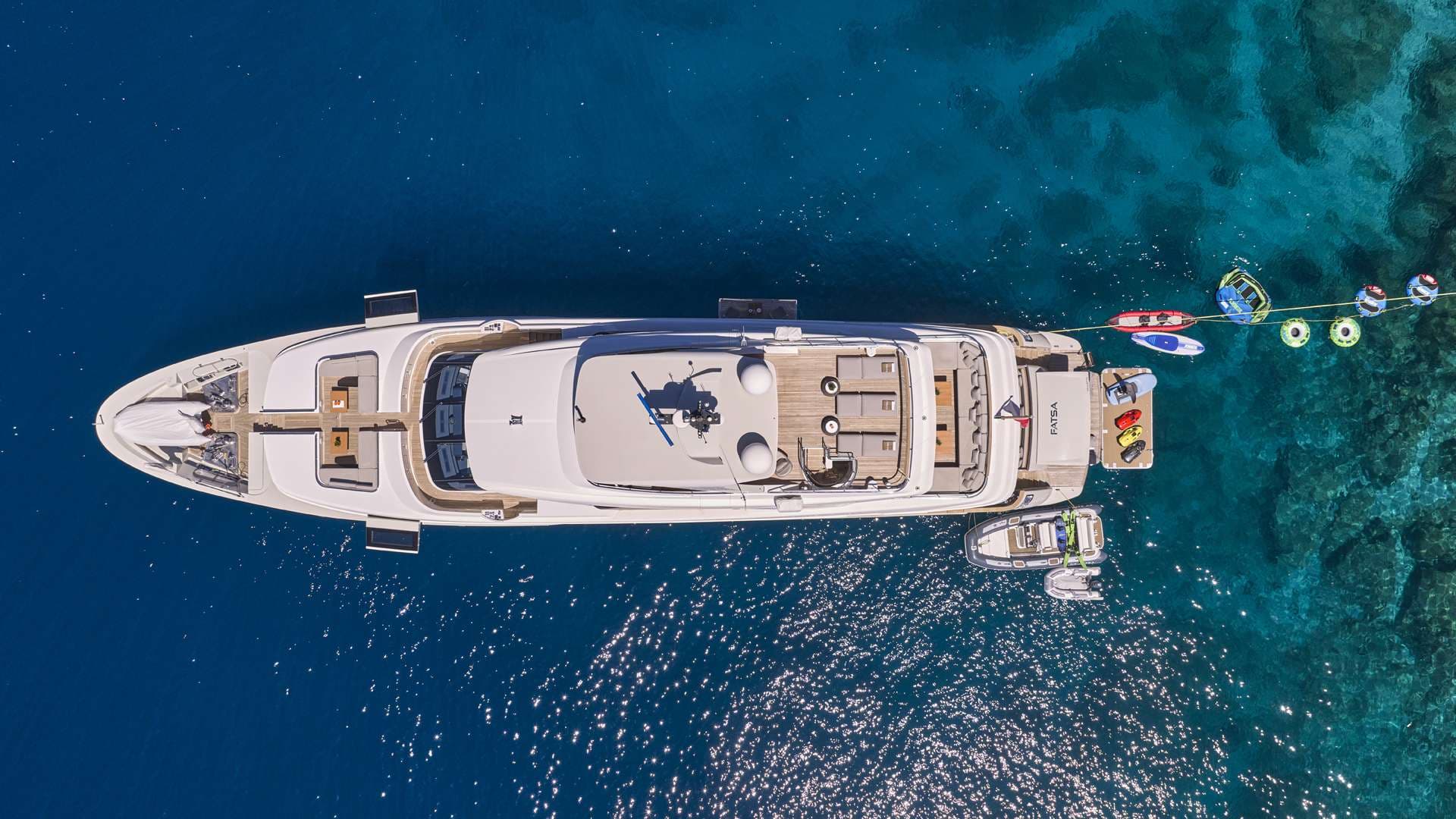 Aerial View - Water Toys