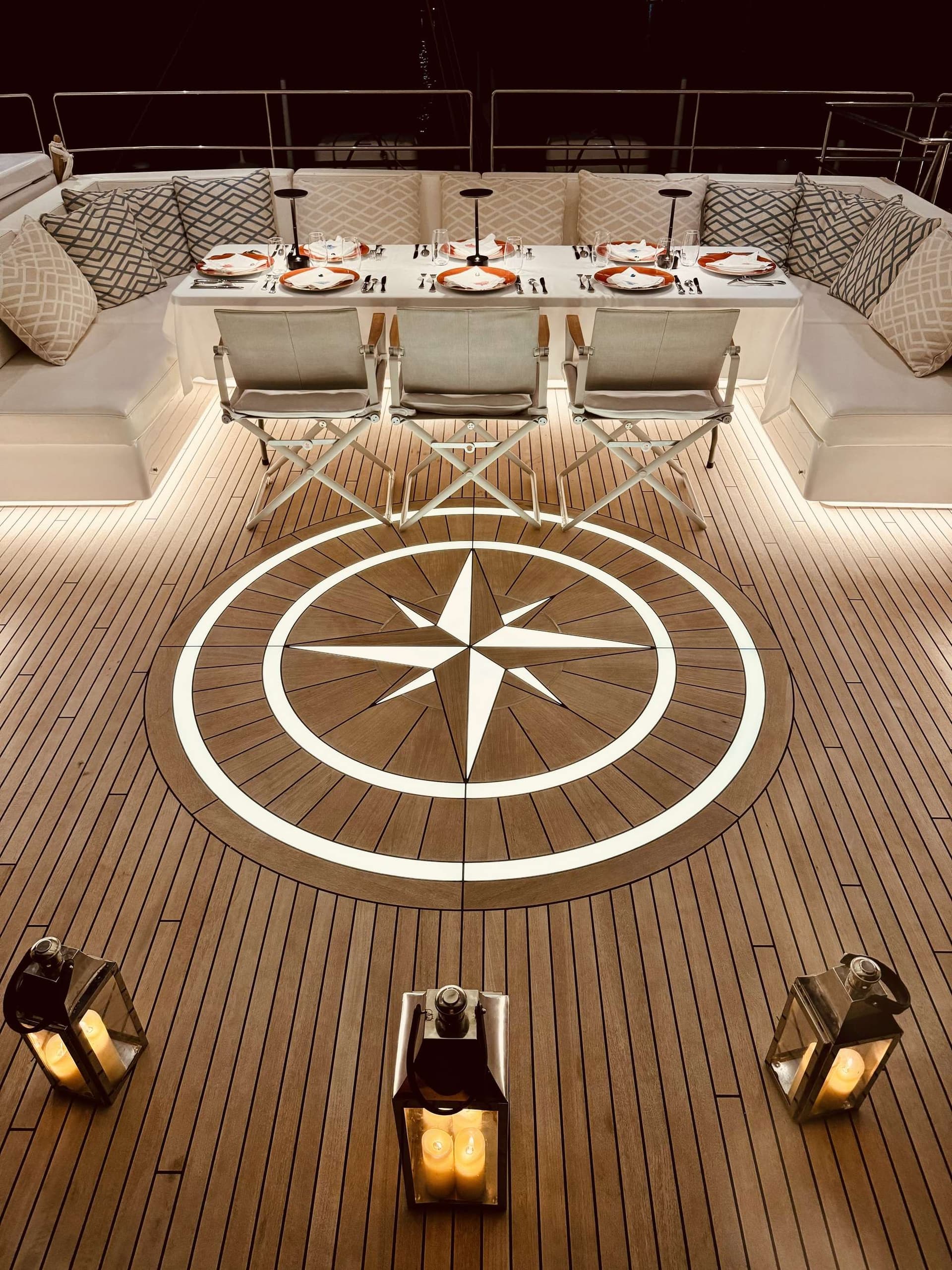 Flybridge dinner