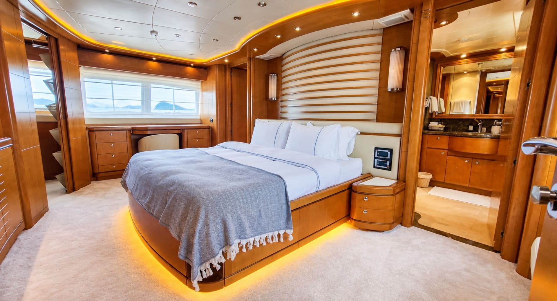 Master stateroom - main deck