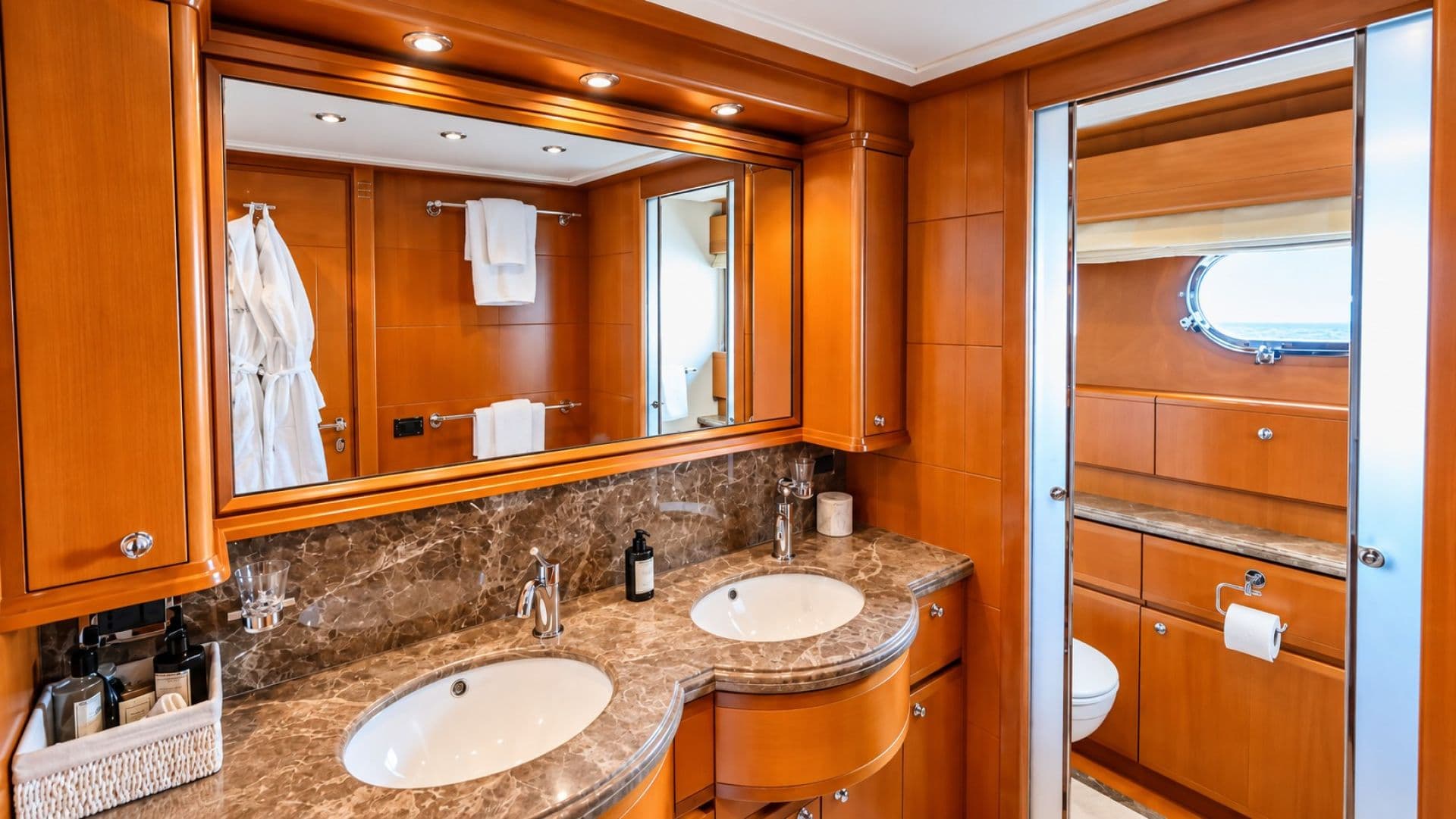 VIP stateroom bathroom