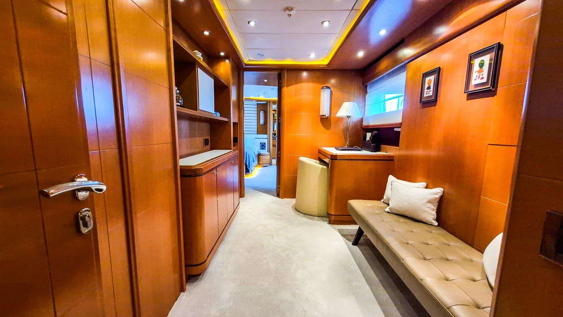 Master stateroom study room - main deck