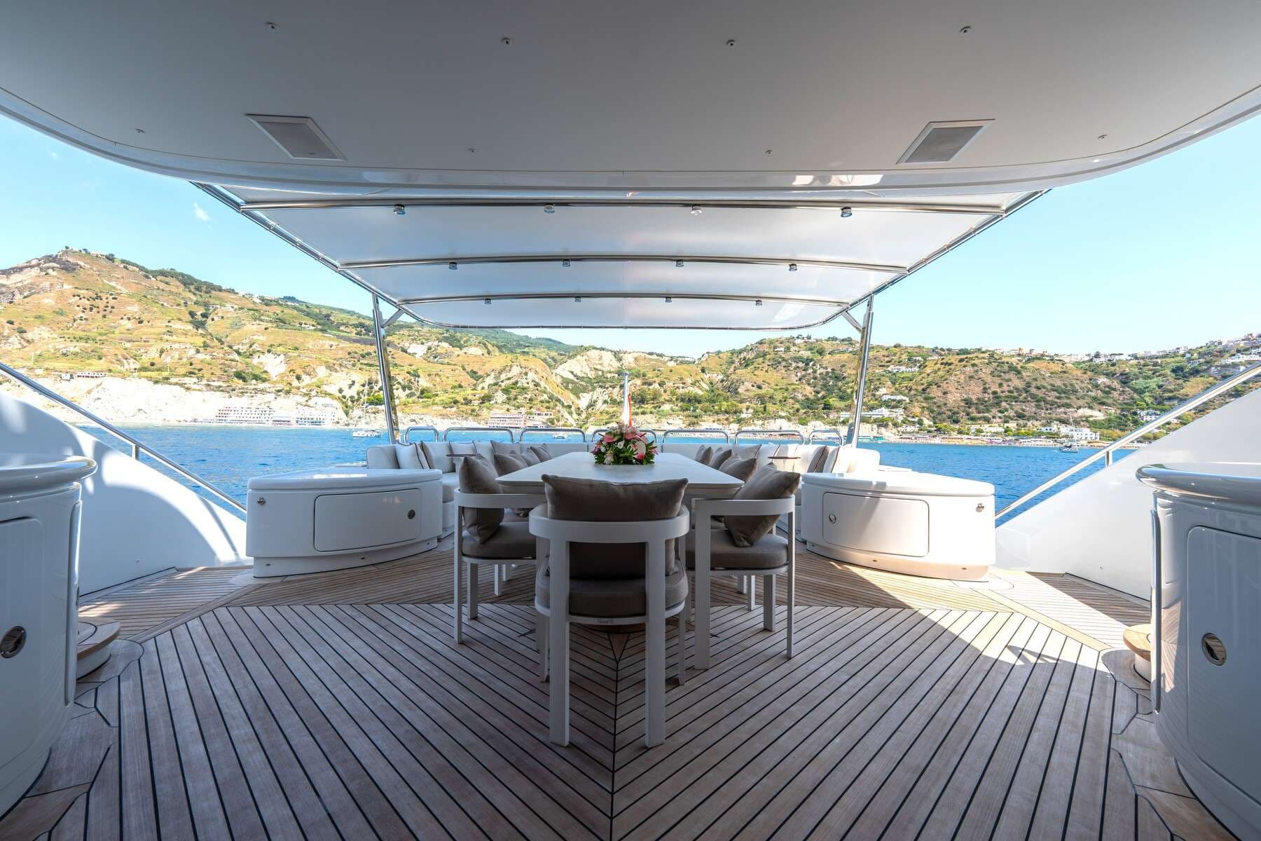Aft deck