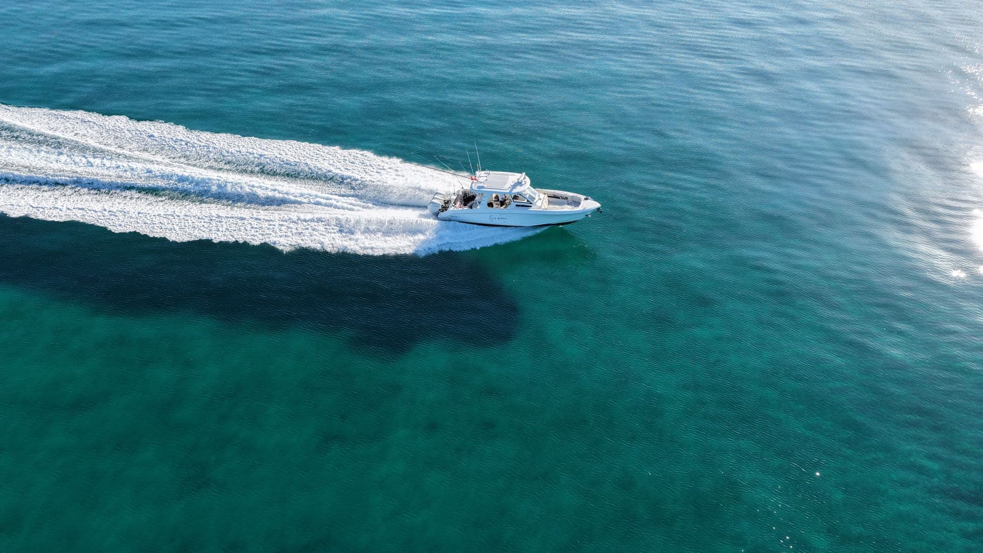 35ft Boston whaler realm w/ cabin & head