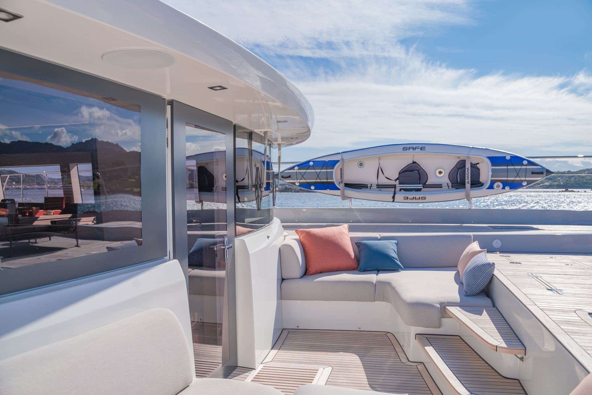 ZENIT - Bow, sunken seating area
