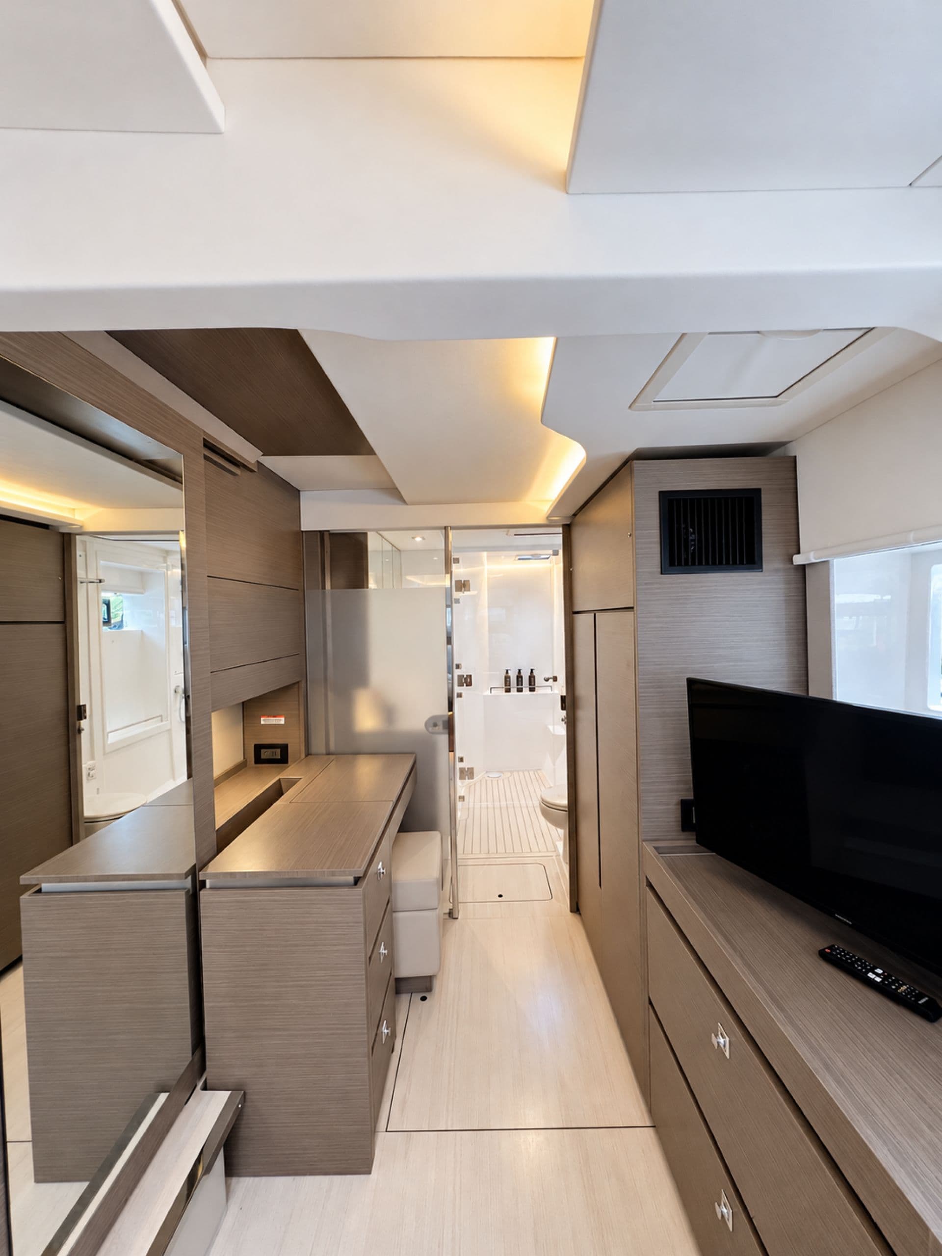 main cabin desk