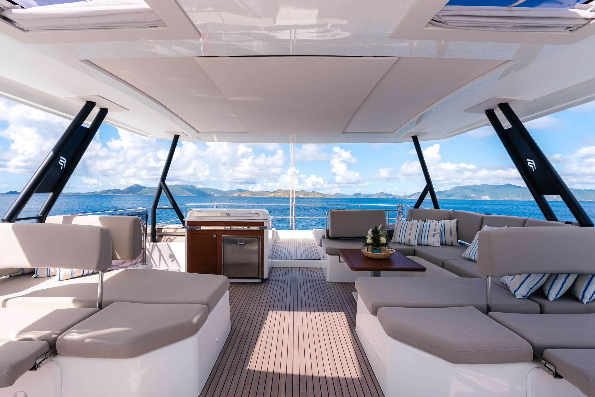 Flybridge seating