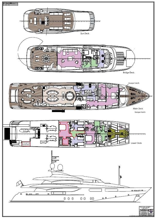 yacht plan