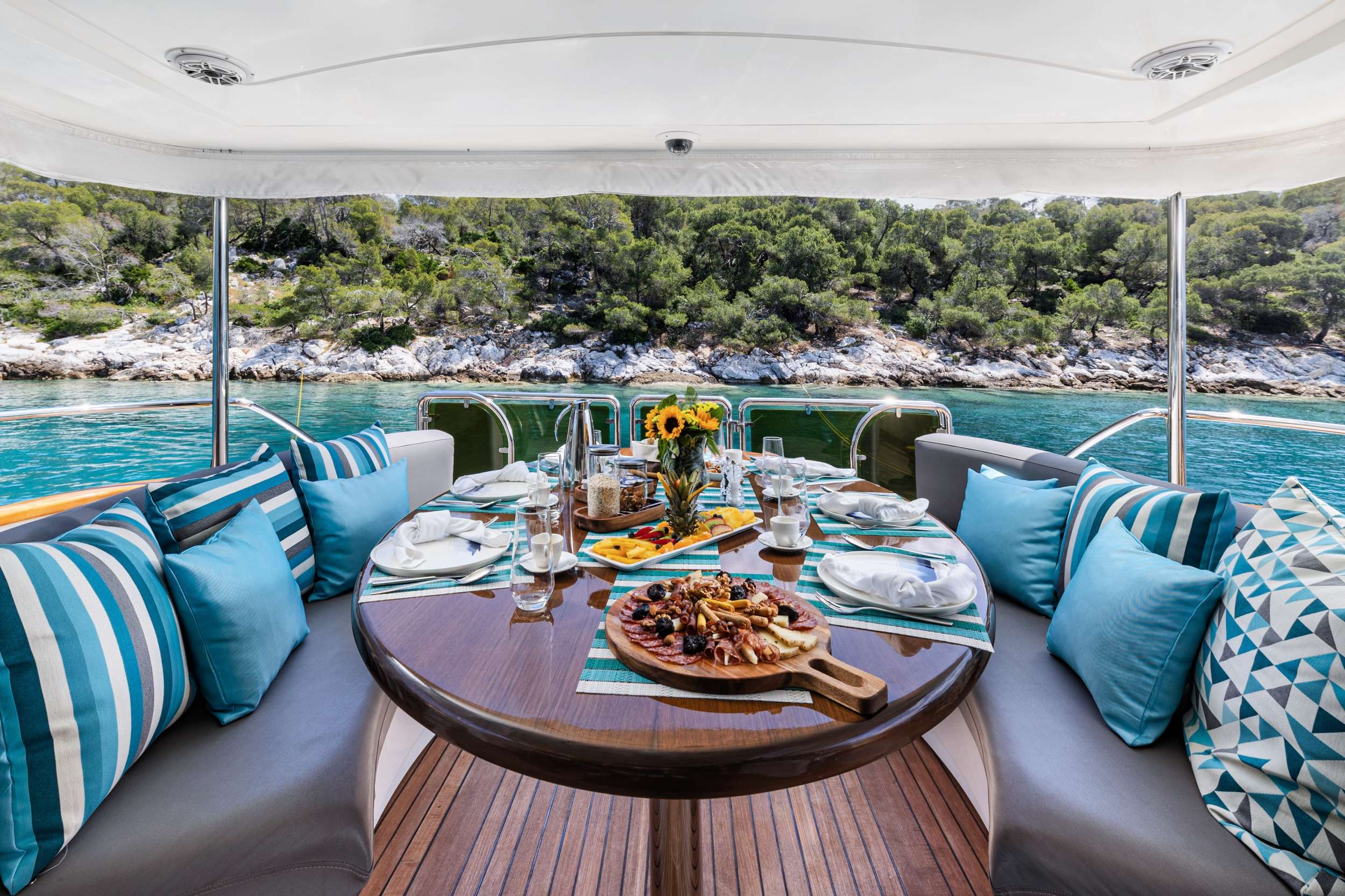 Aft deck