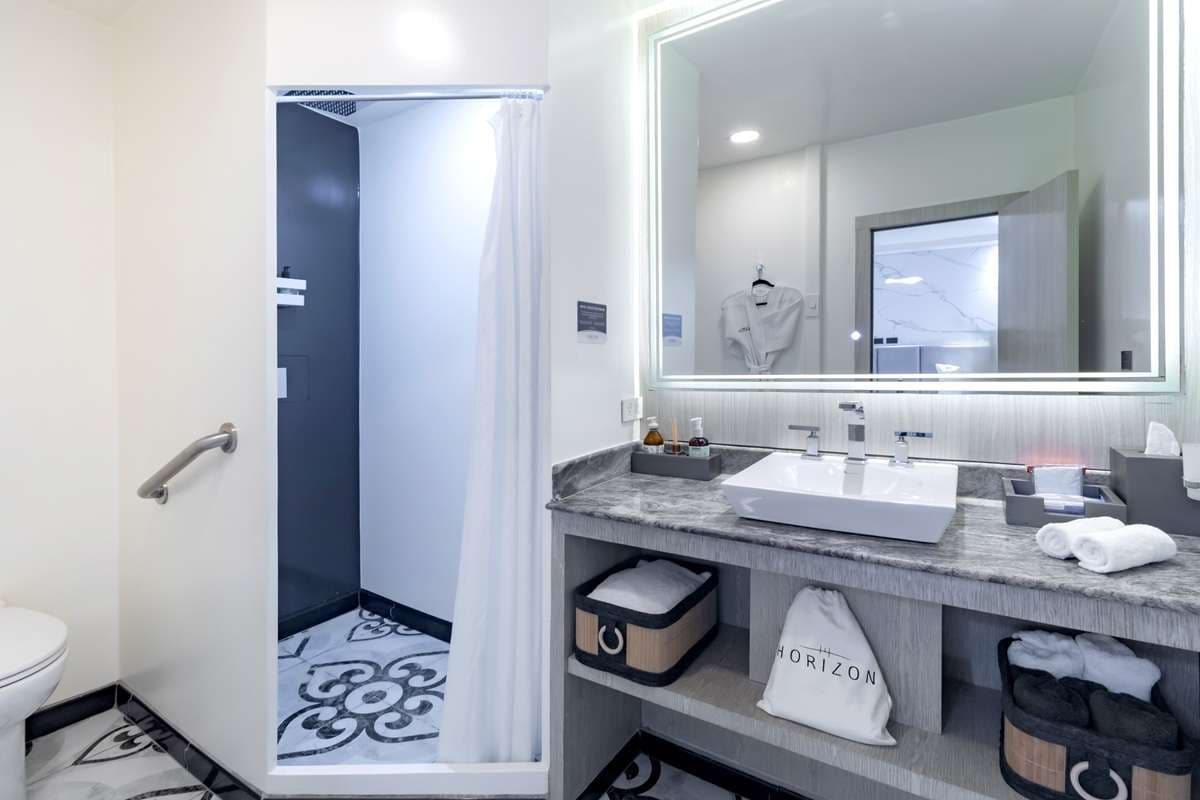 Cabin bathroom
