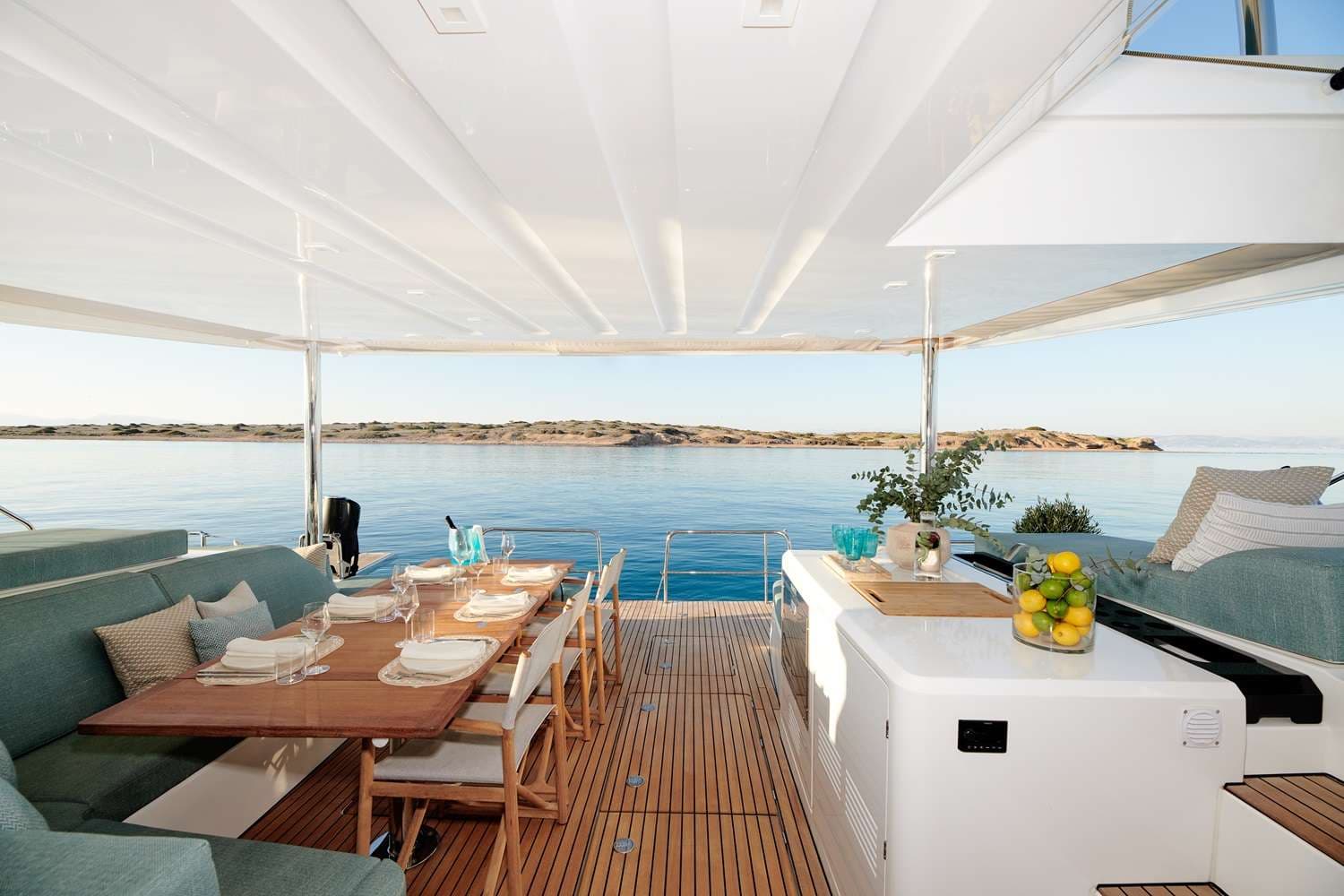 Aft deck