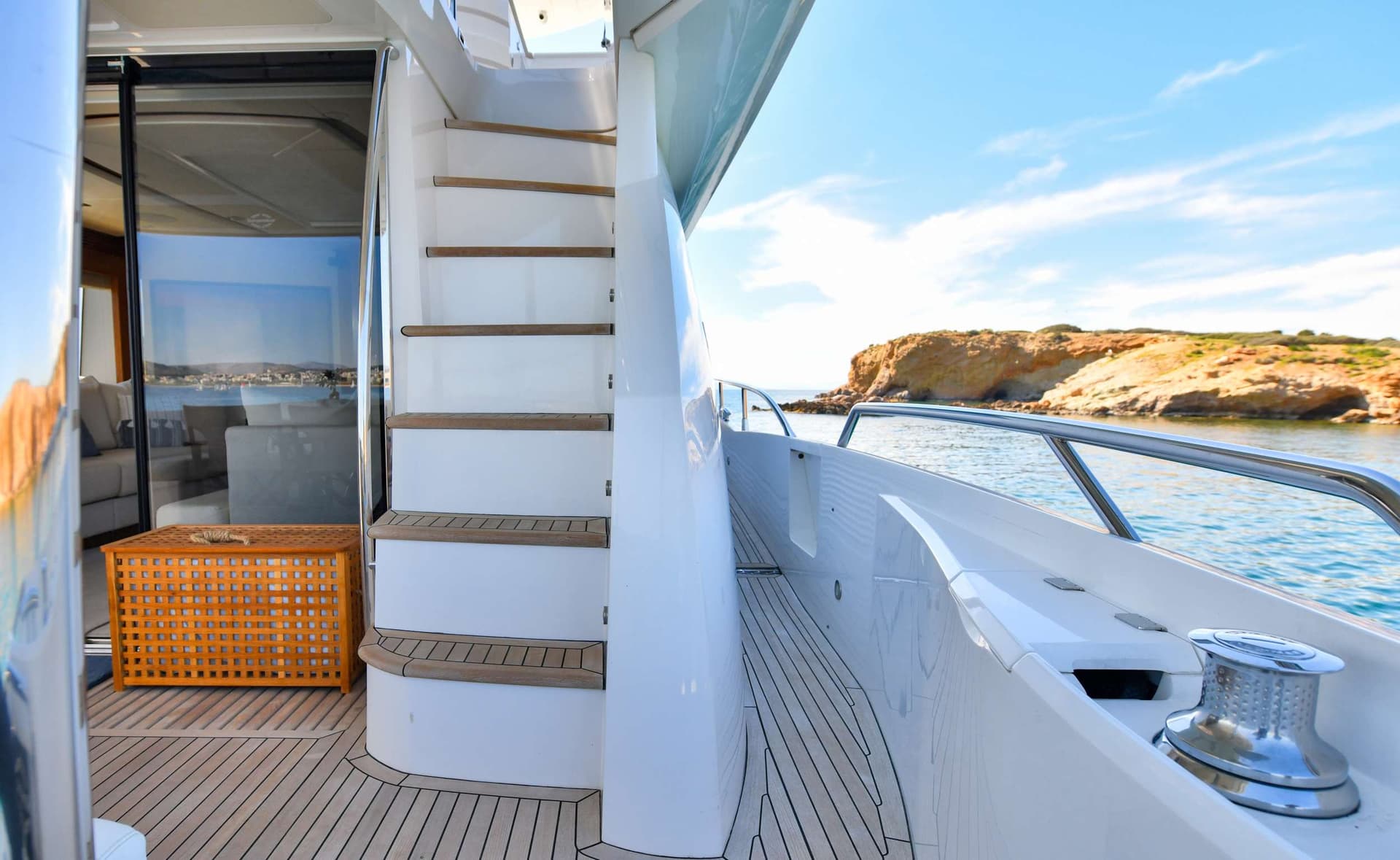 Aft deck