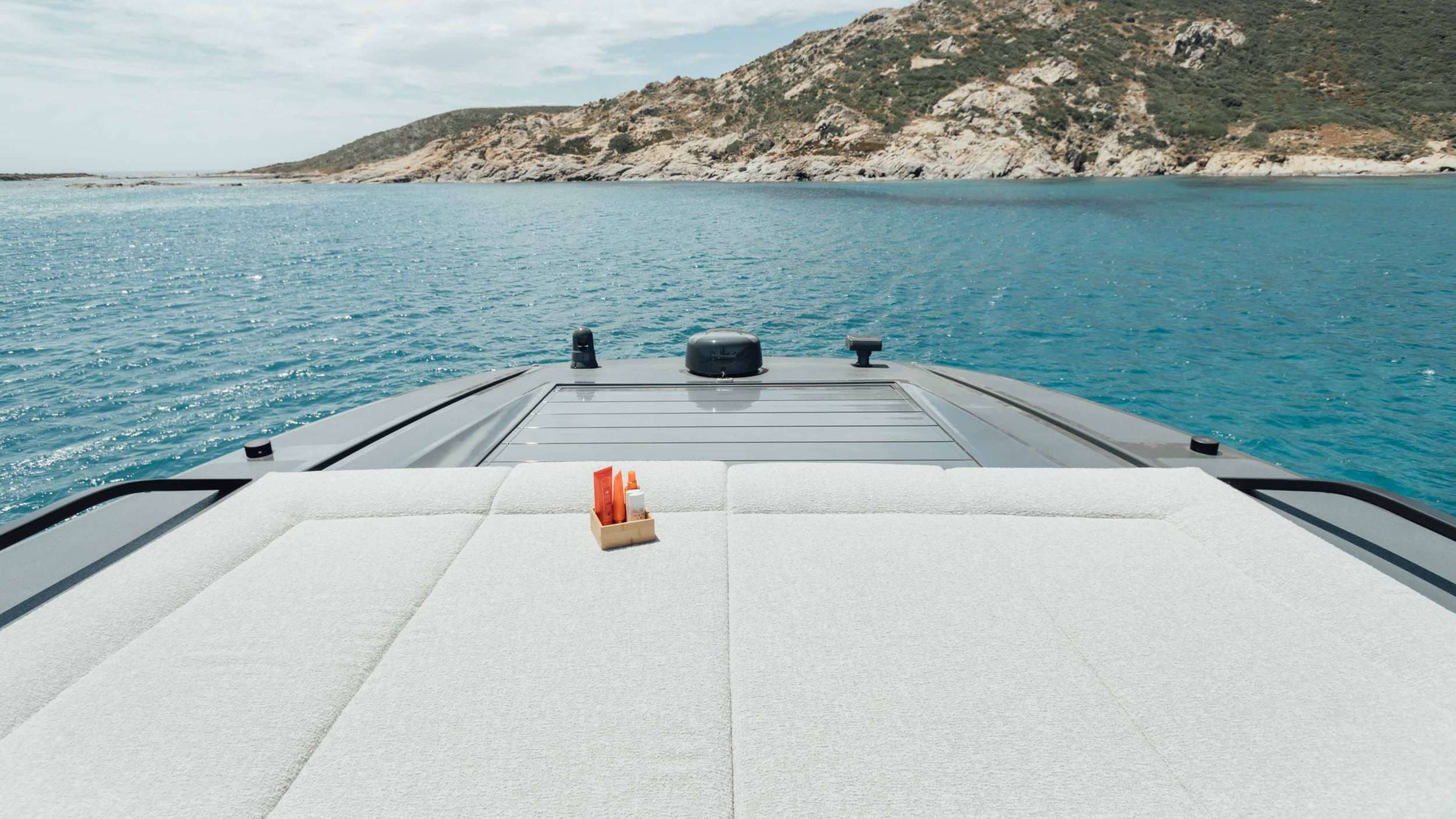 Sun deck sun pad
