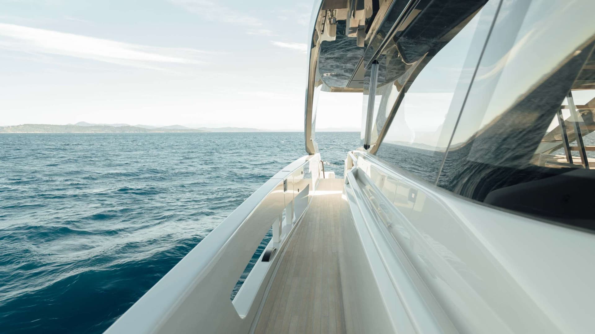 Side deck passage